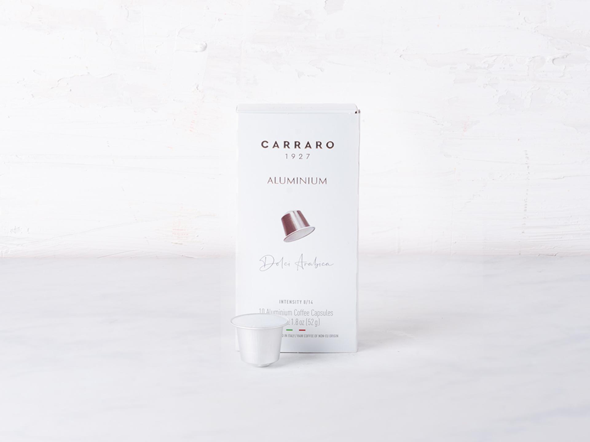 Caffè in capsule di alluminio 100% Arabica