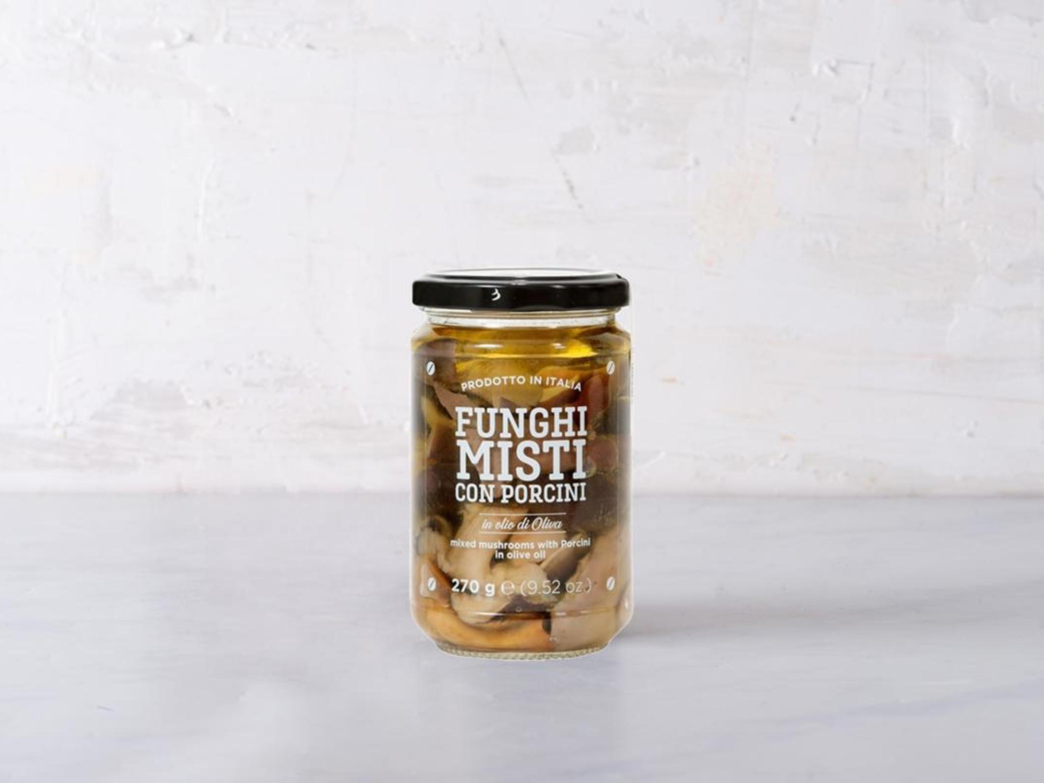 Funghi misti con Porcini in olio di oliva