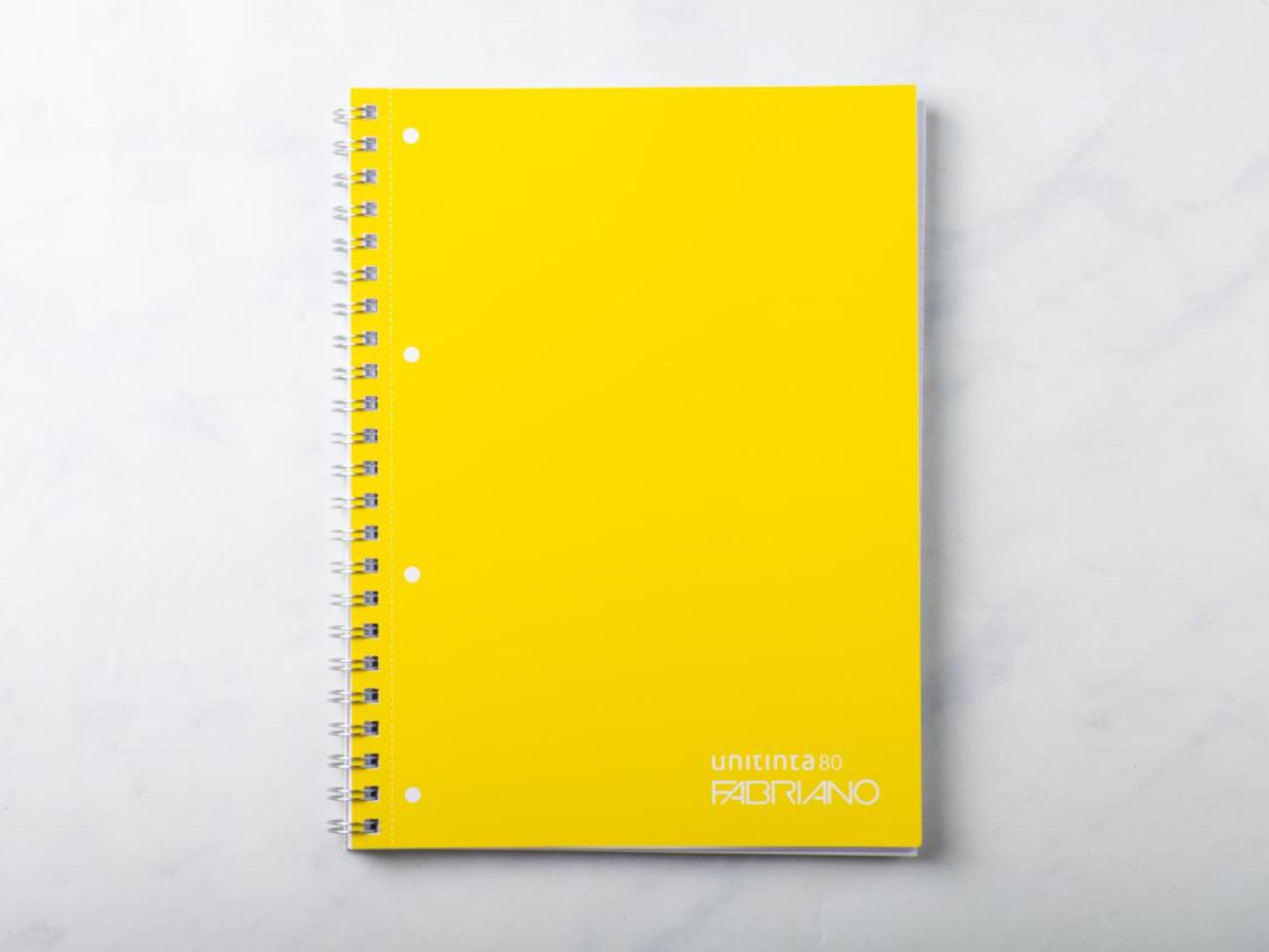 Quaderno A4 a righe con spirale