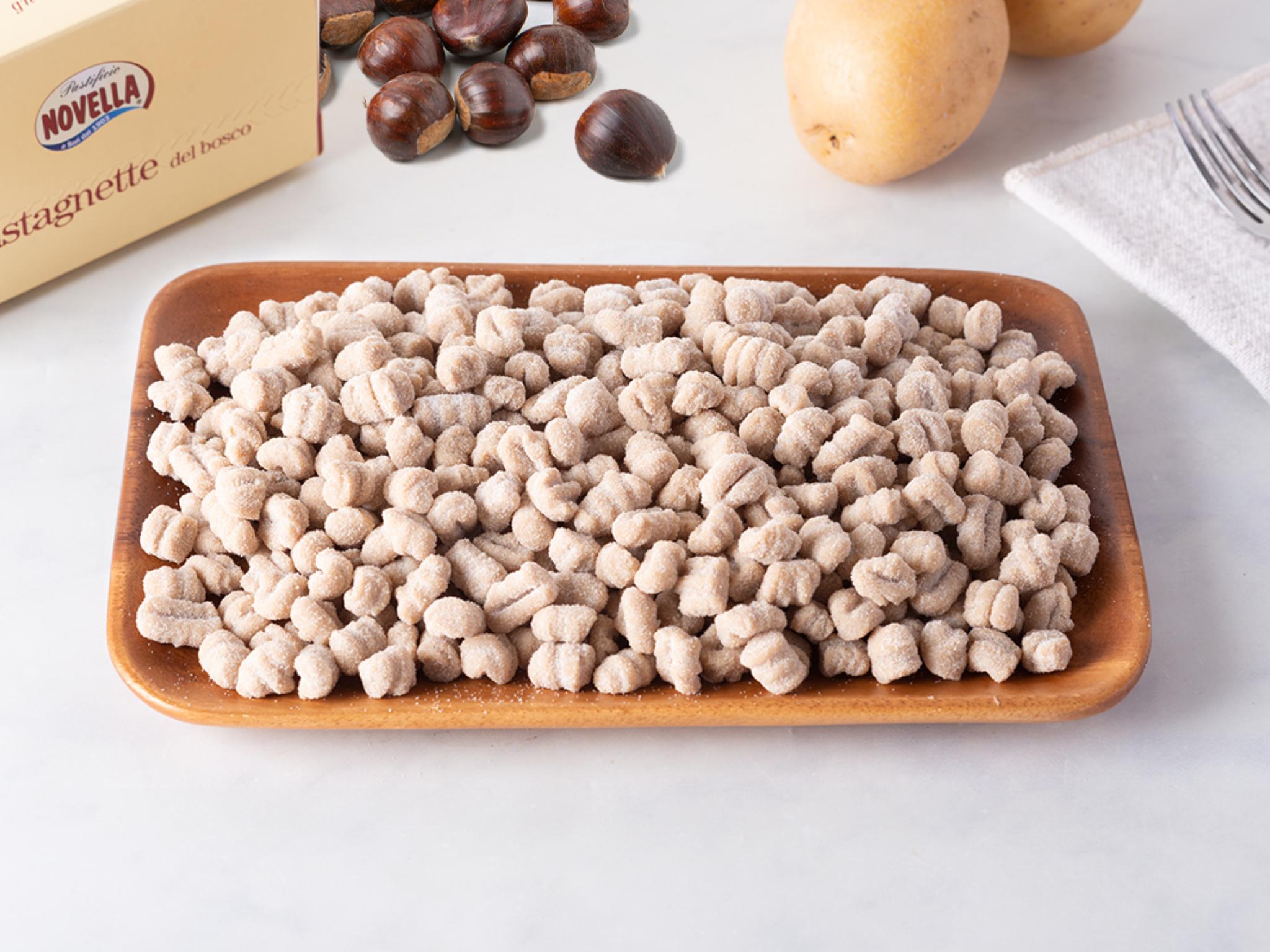 Gnocchetti con farina di castagna