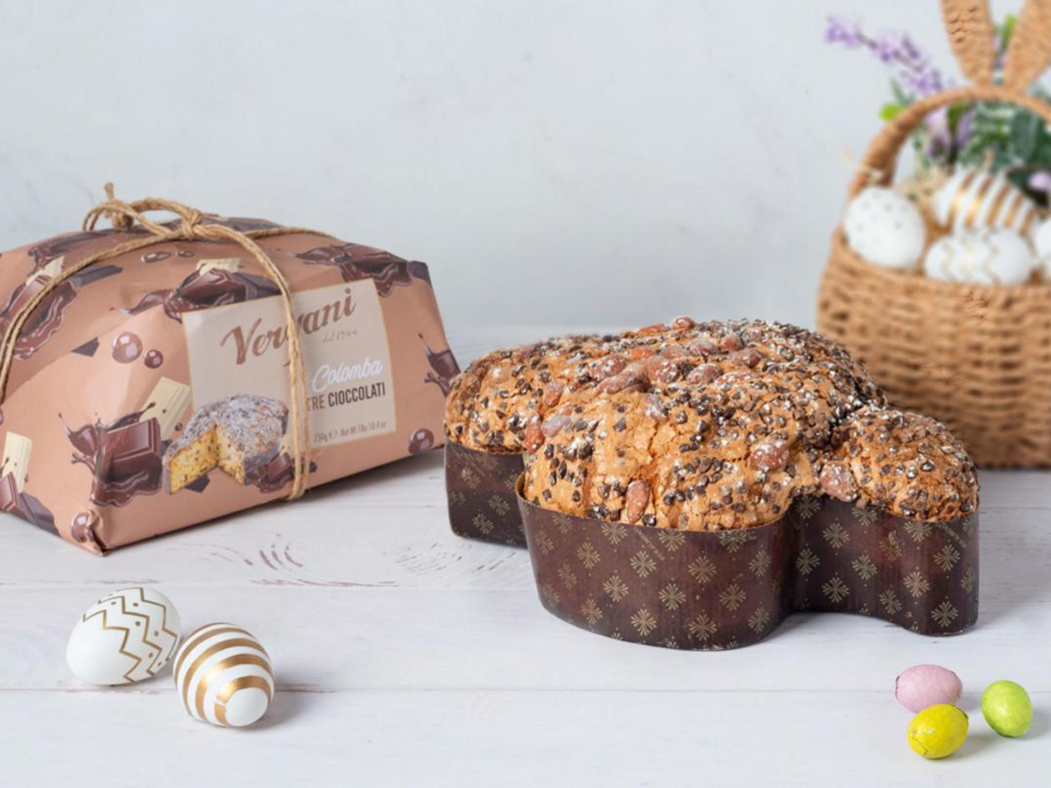 Colomba ai tre Cioccolati