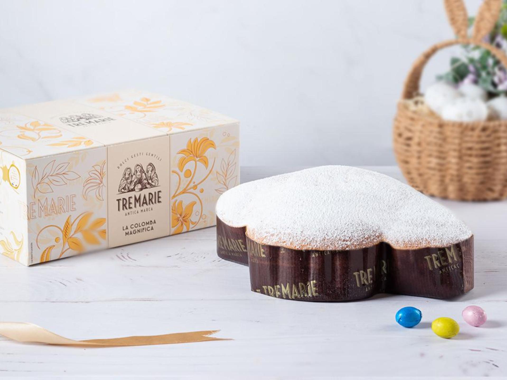 Colomba senza canditi e uvetta