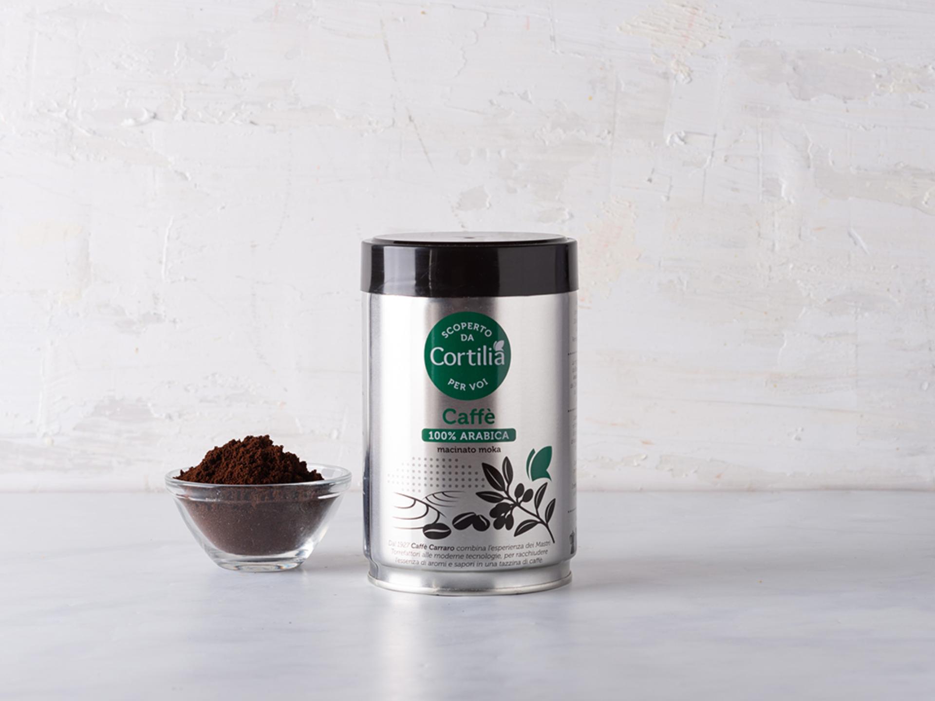 Caffè macinato 100% Arabica