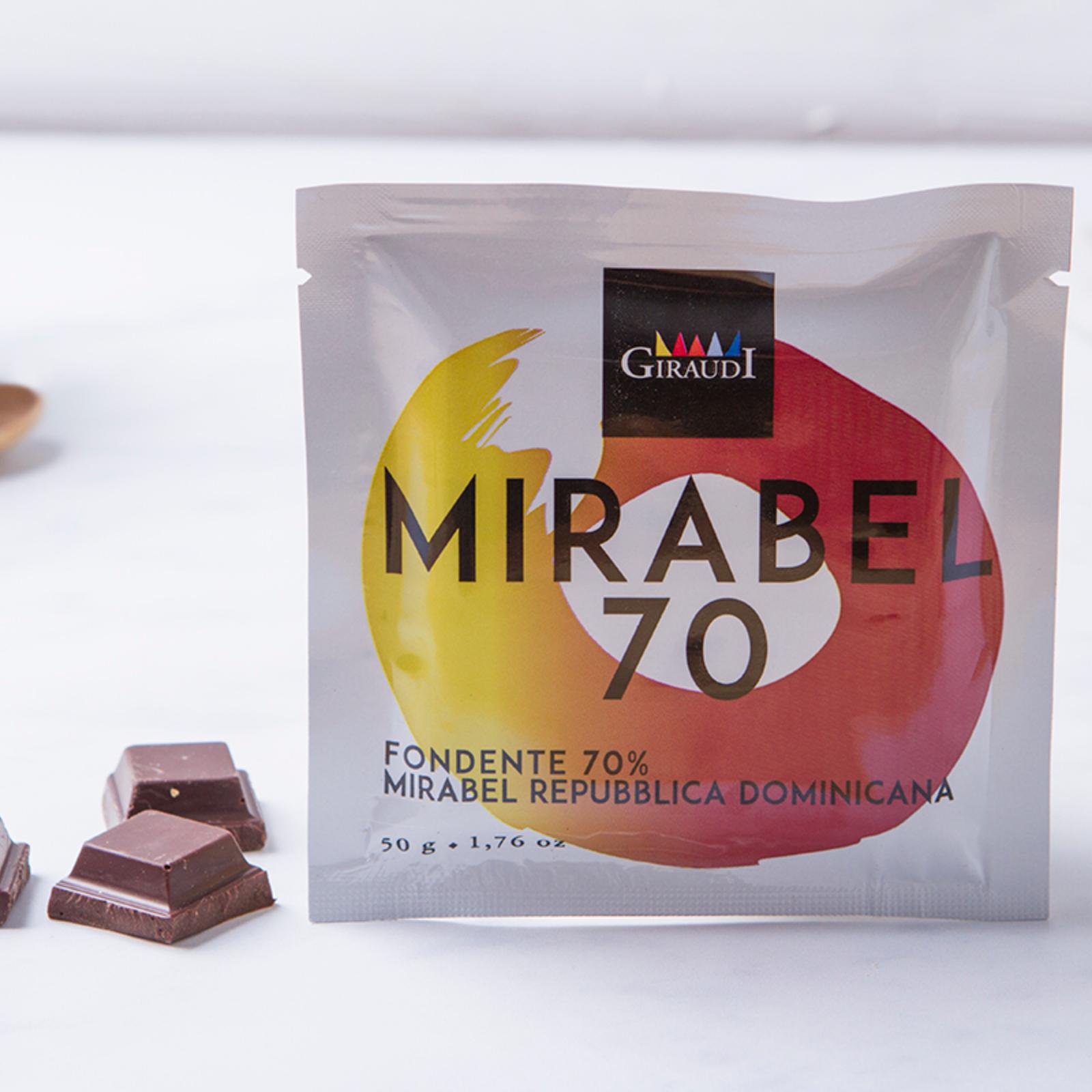 Cioccolato fondente 70% Mirabel