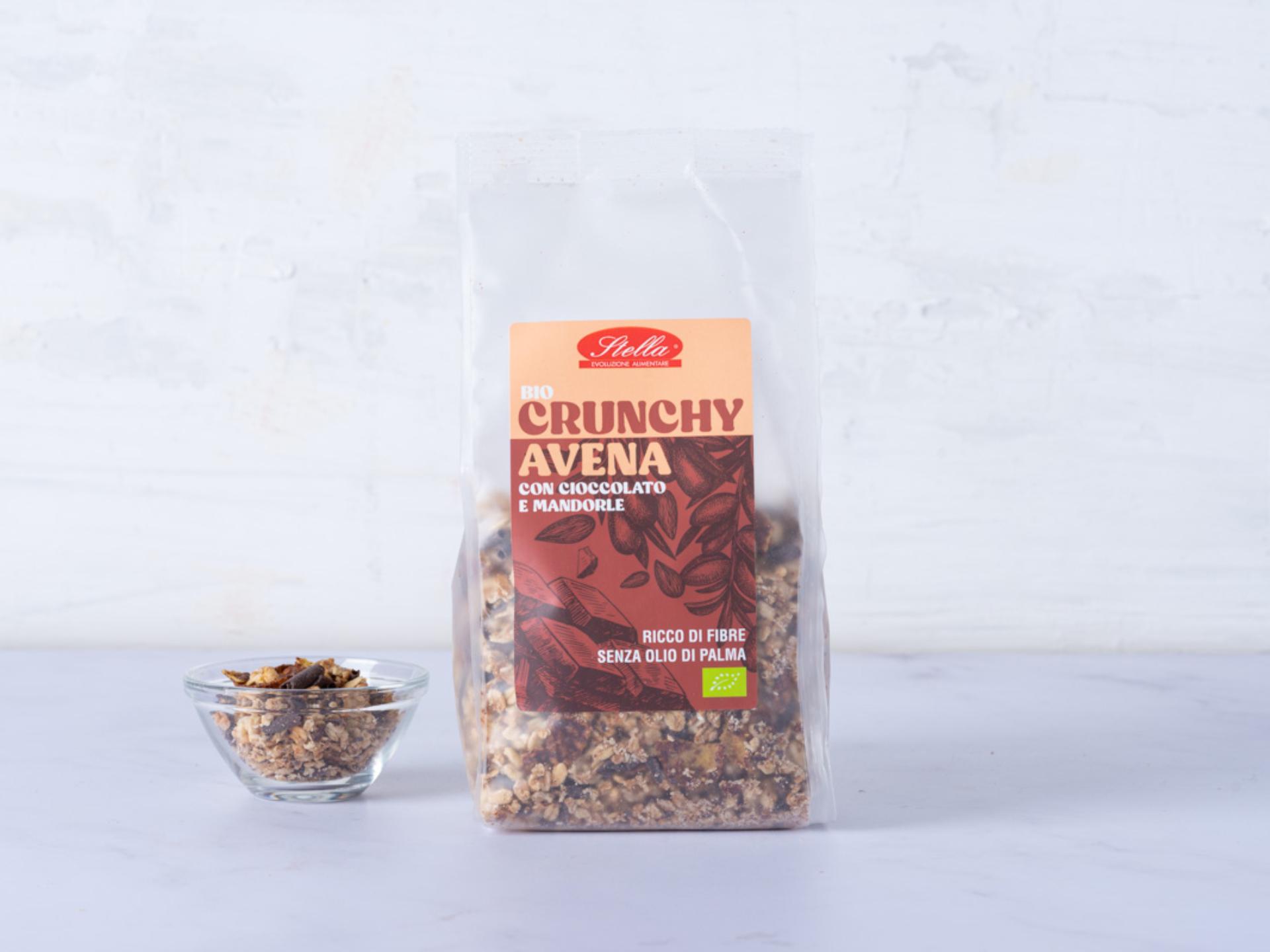 Muesli croccante cioccolato e mandorle BIO