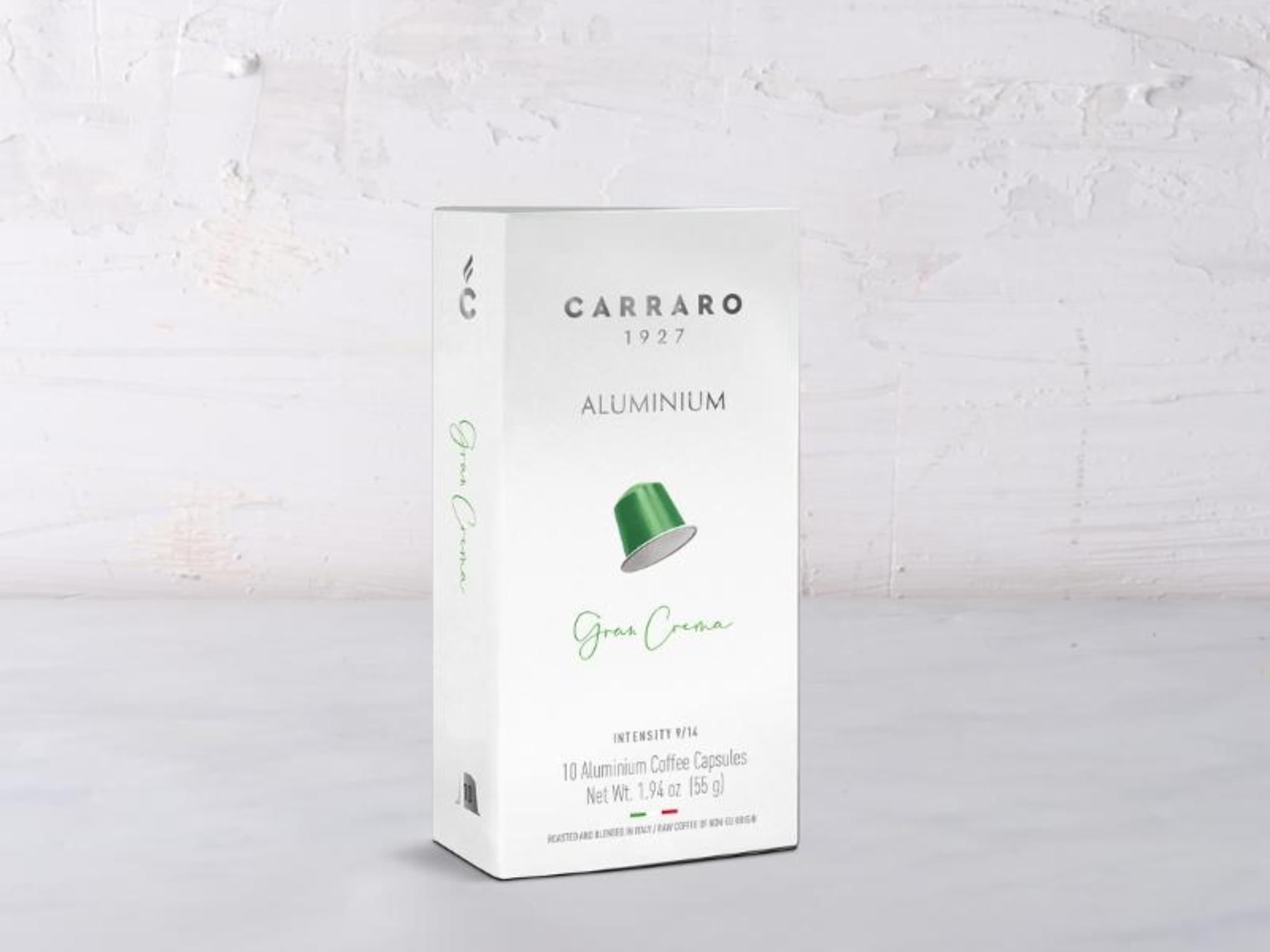 Caffè in capsule di alluminio gran crema
