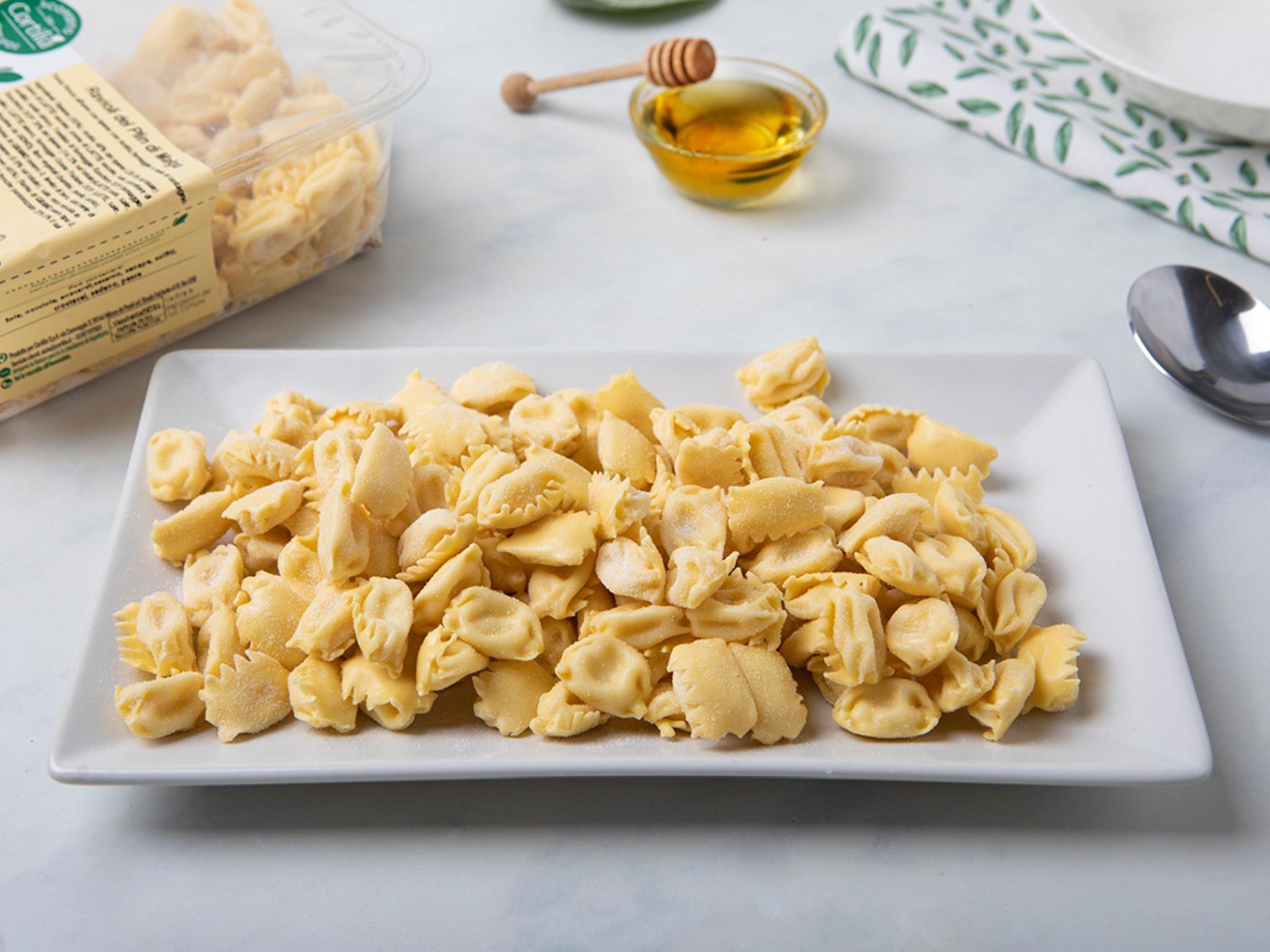 Plin di Malga con formaggio e miele di castagno