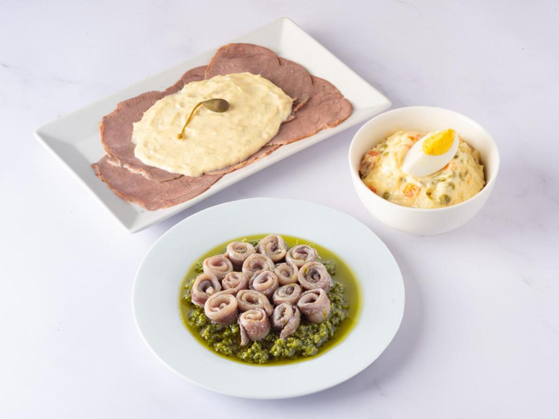 Tris di antipasti della tradizione