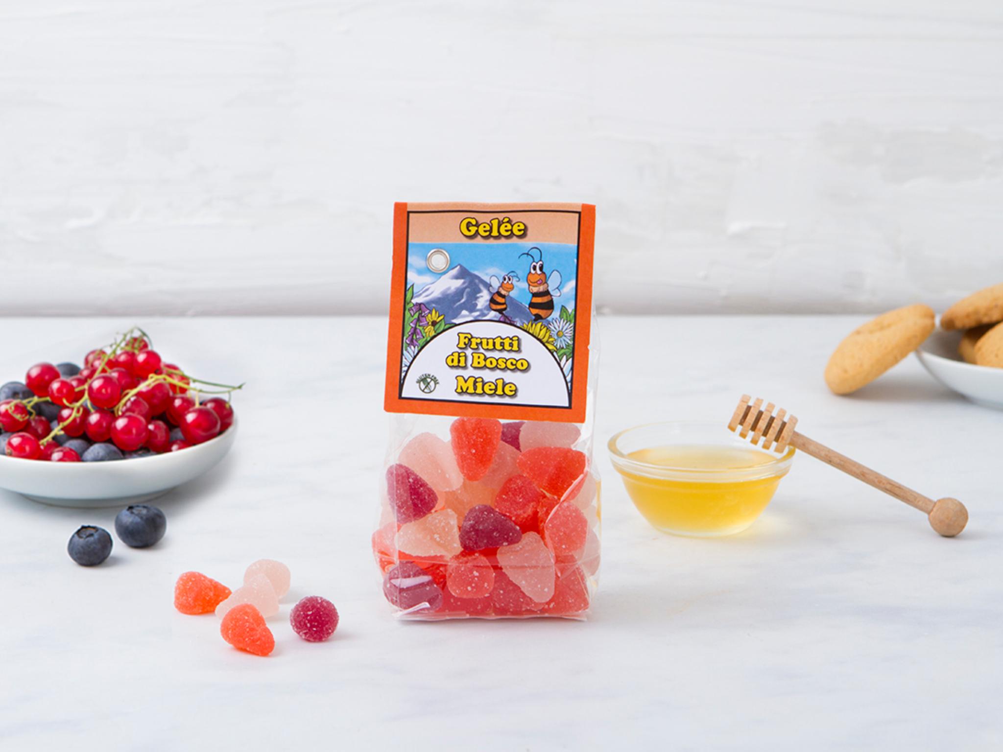 Gelèe di frutti di bosco e miele