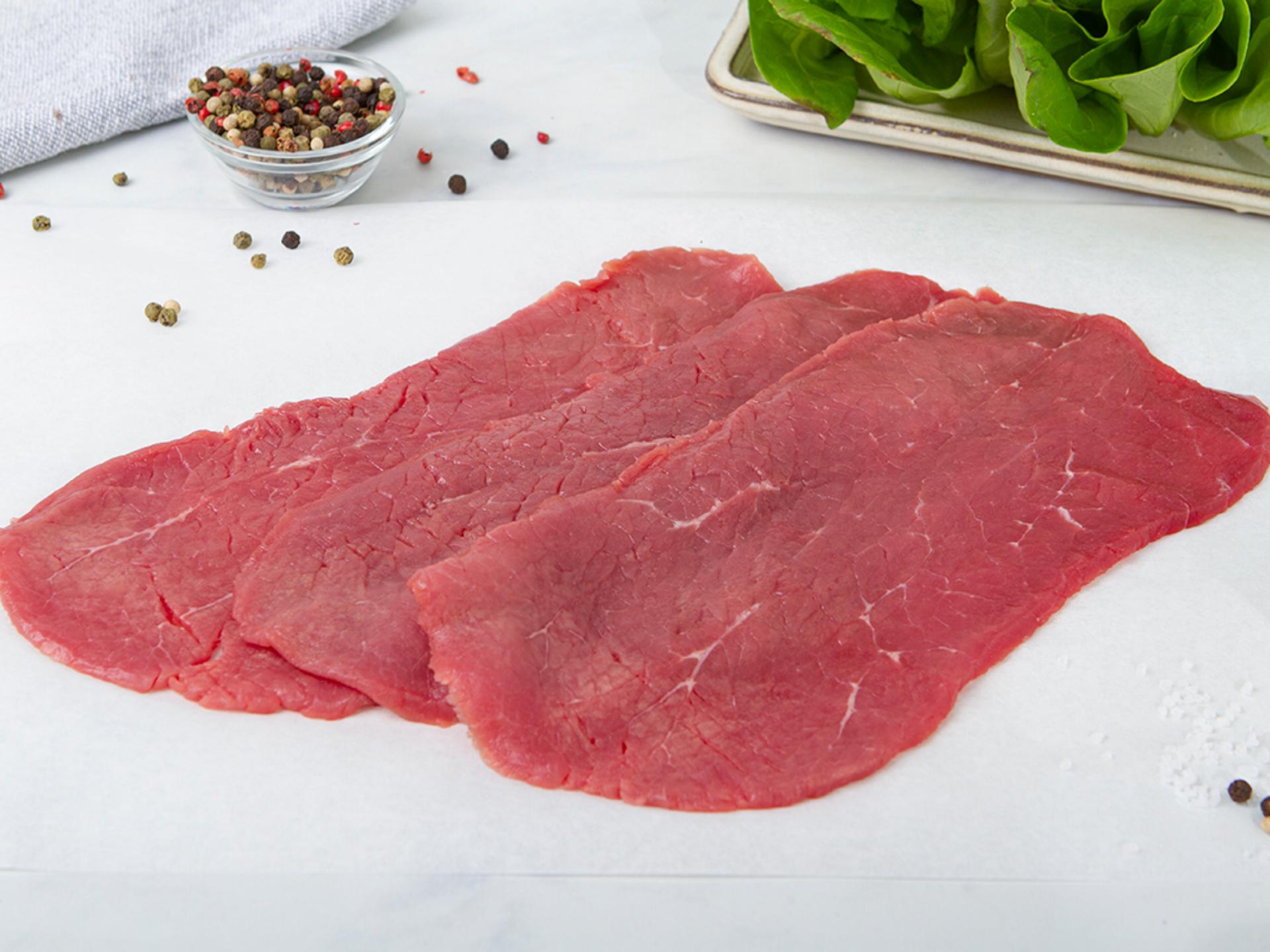 Fettine di coscia di fassone piemontese