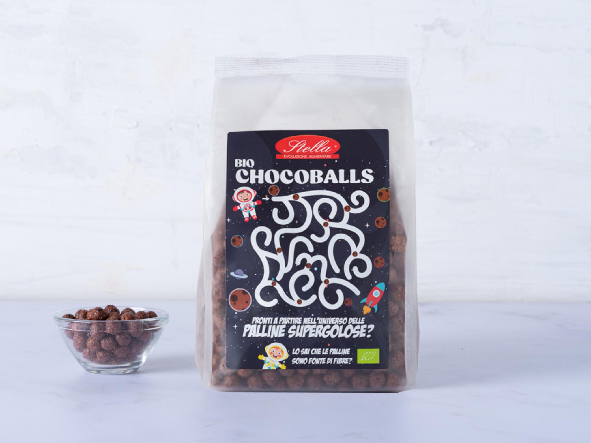 Palline di cereali al cacao BIO