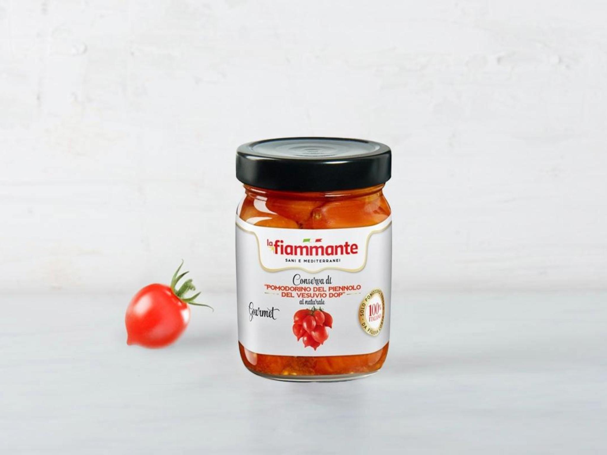 Pomodorini del Piennolo del Vesuvio DOP al naturale