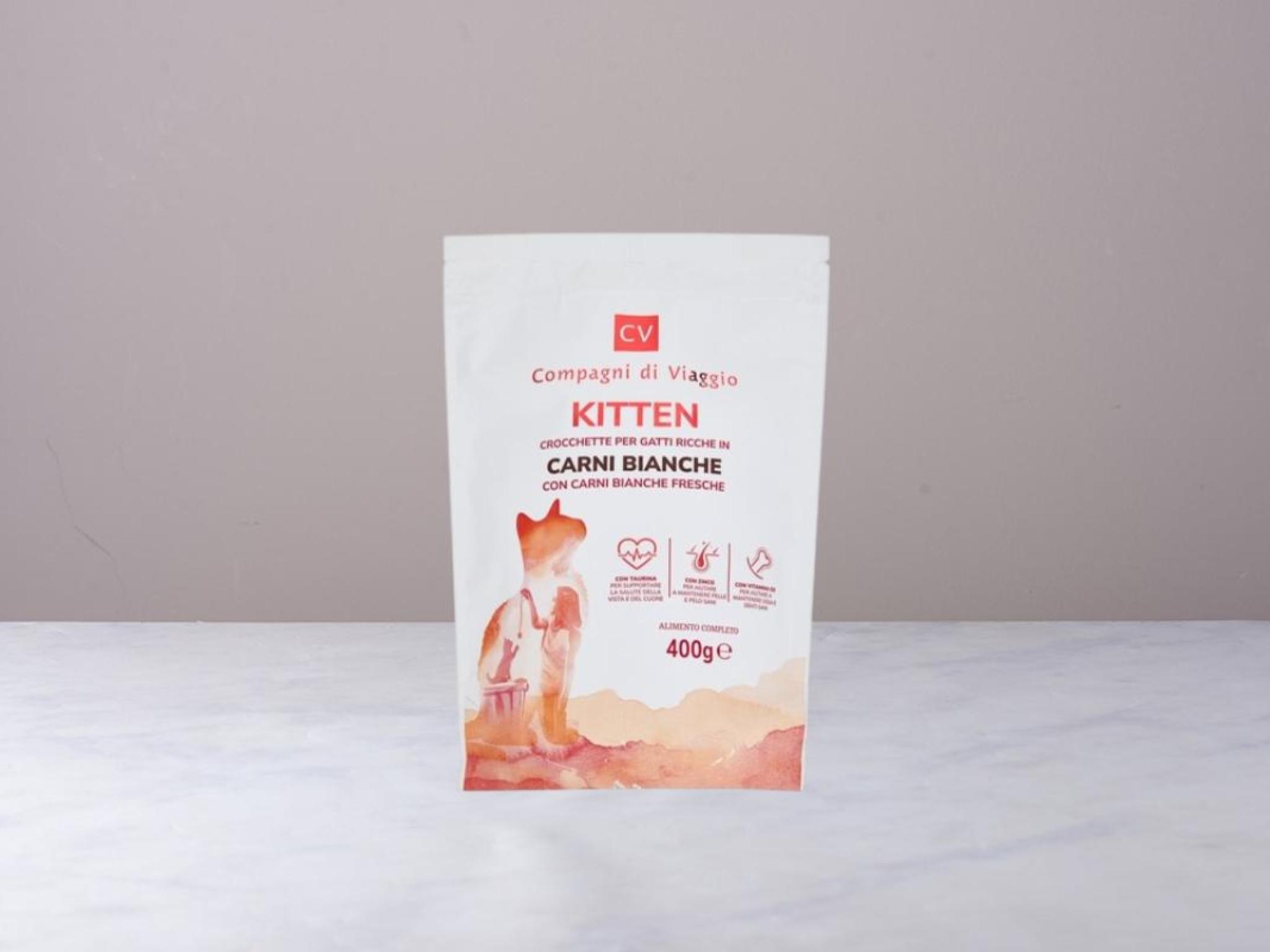 Kitten Crocchette per gatti con carni bianche