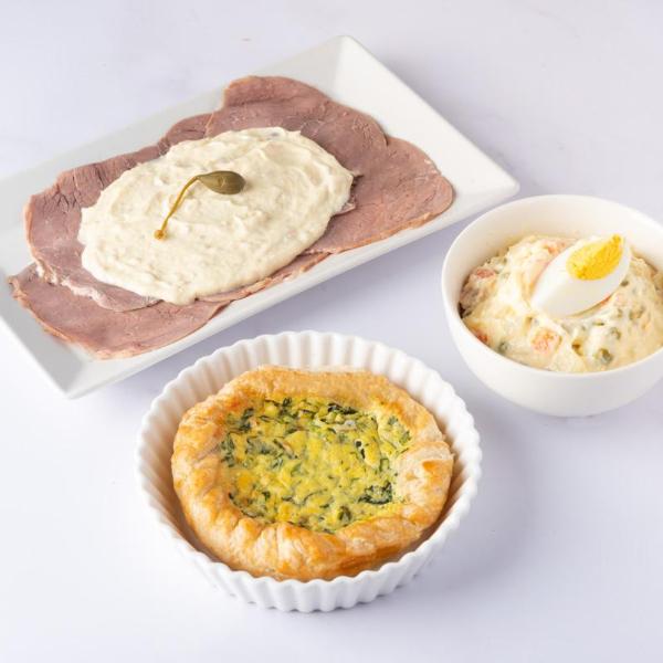 Gastronomia Falcone Tris di antipasti classici | 3 articoli