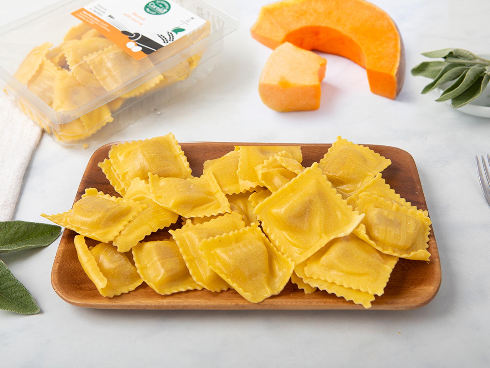 Ravioli alla zucca