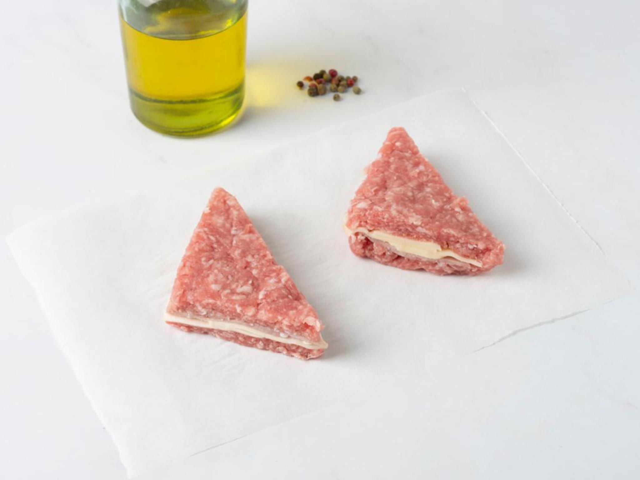 Tramezzini di suino e formaggio