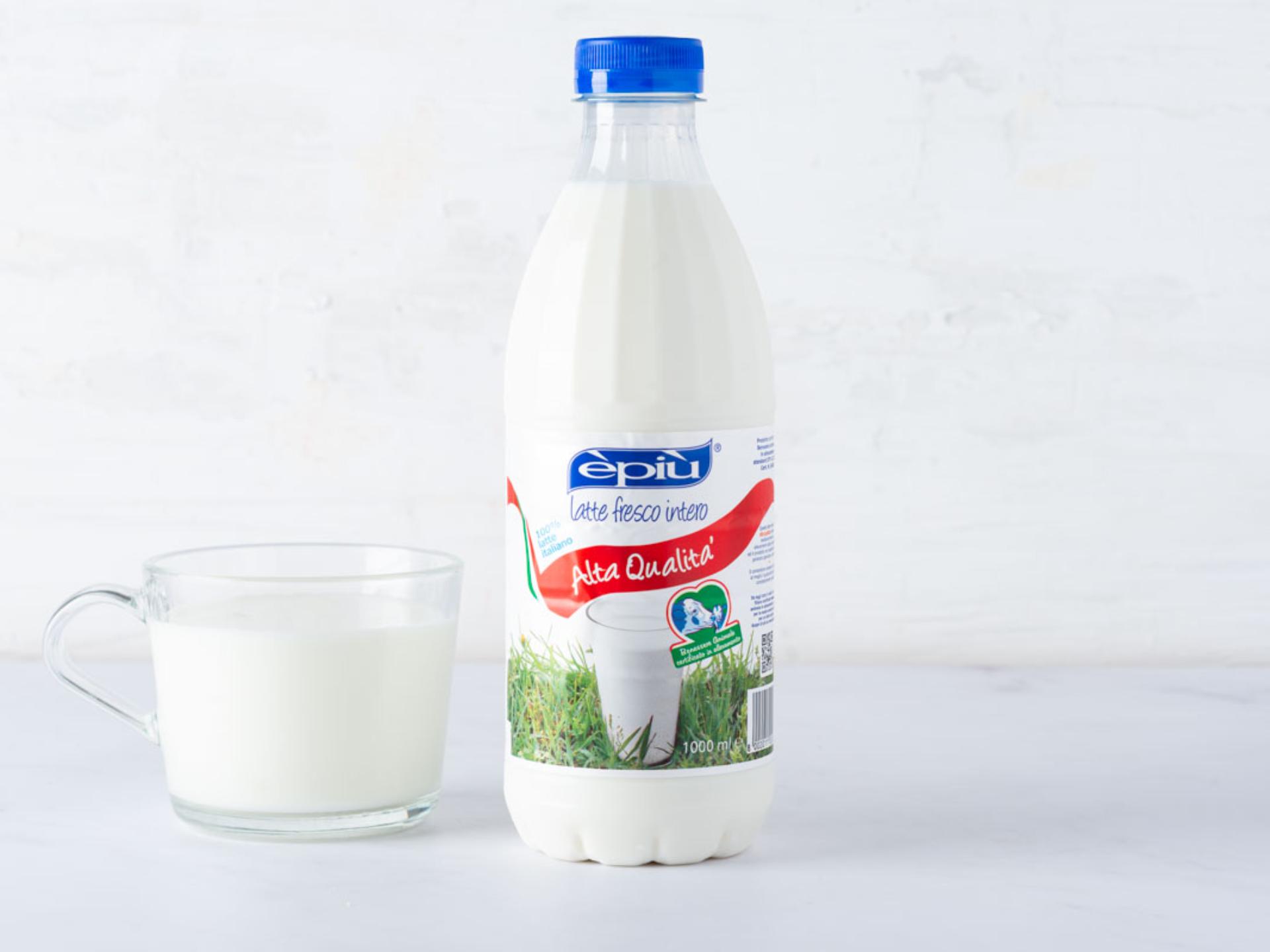 Latte fresco intero Alta Qualità