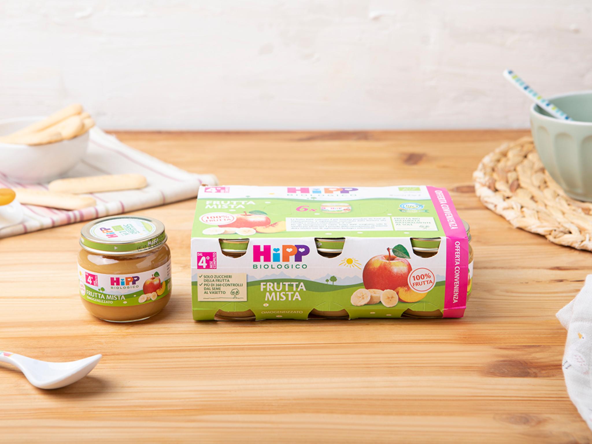 6 Omogeneizzato di frutta mista BIO