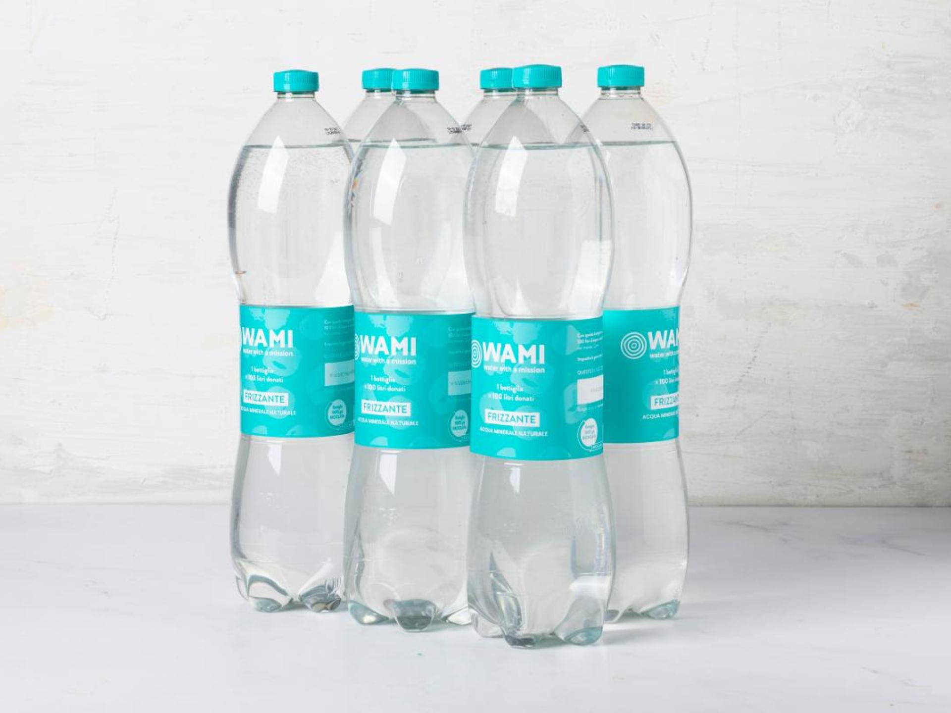6 Acqua frizzante 1,5 lt