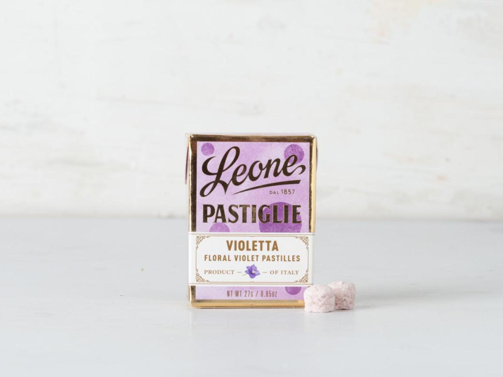 Pastiglie alla violetta