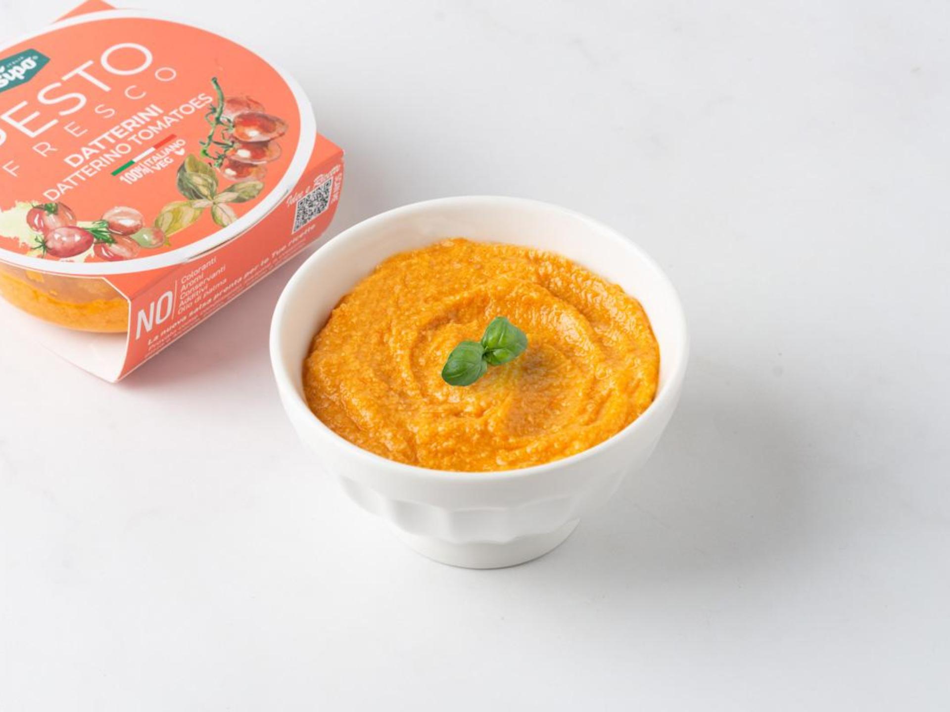 Pesto fresco di pomodori datterini