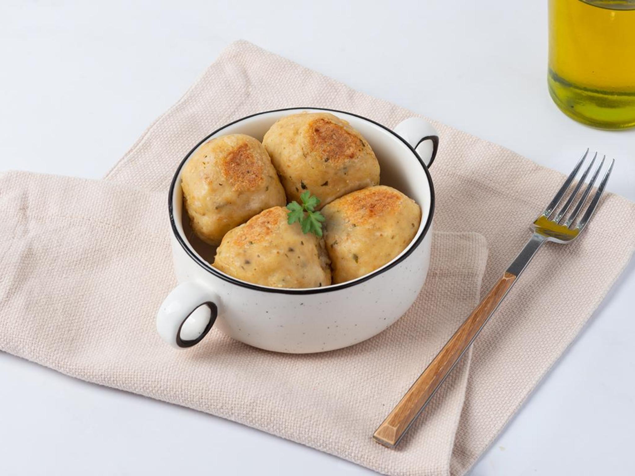 Canederli con formaggi di montagna