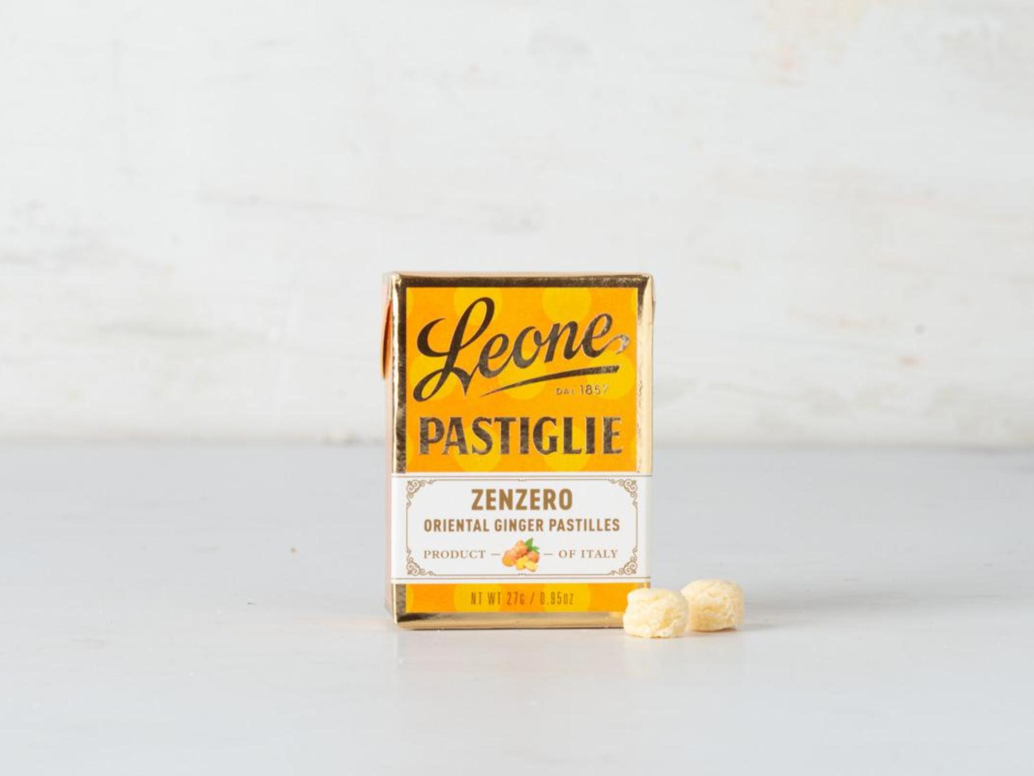 Pastiglie allo zenzero