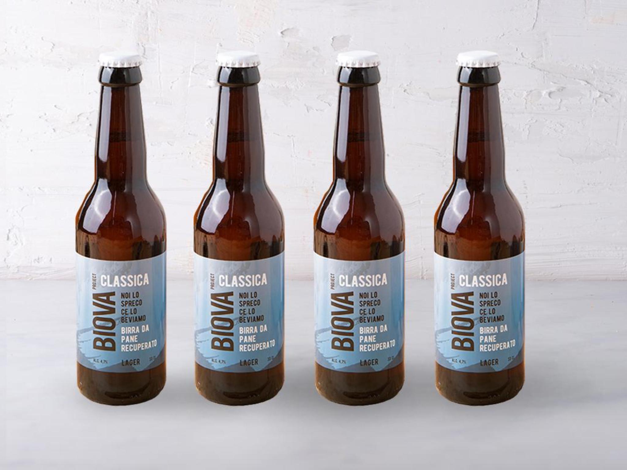 4 Birra bionda da pane no waste