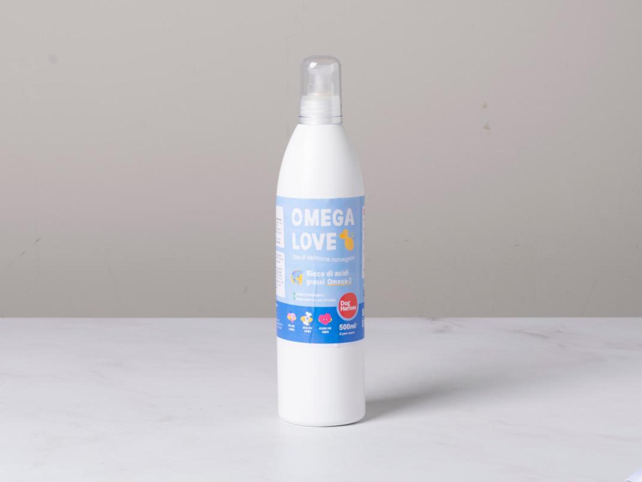 Olio di salmone norvegese integratore per cani