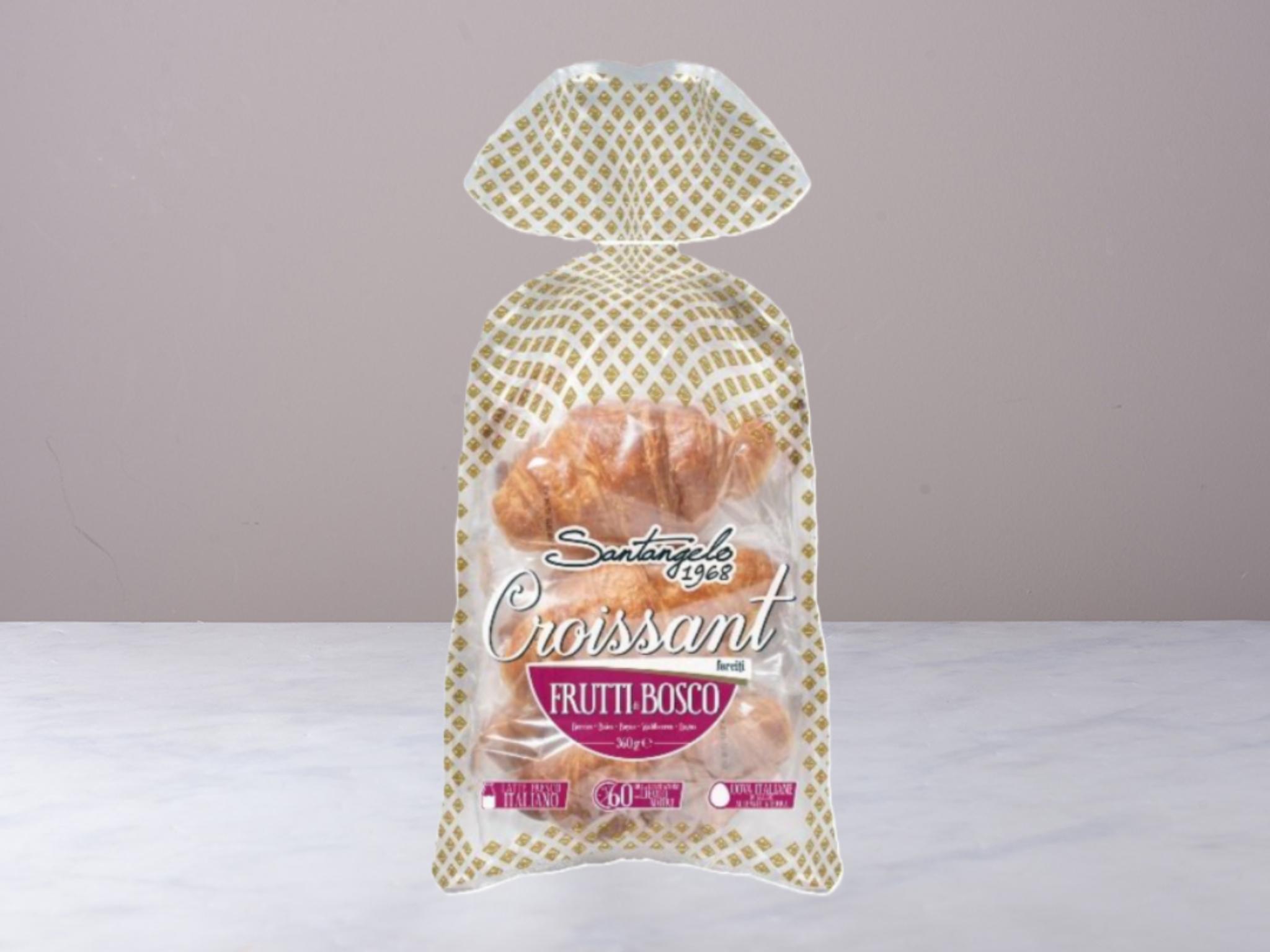 Croissant ai frutti di bosco