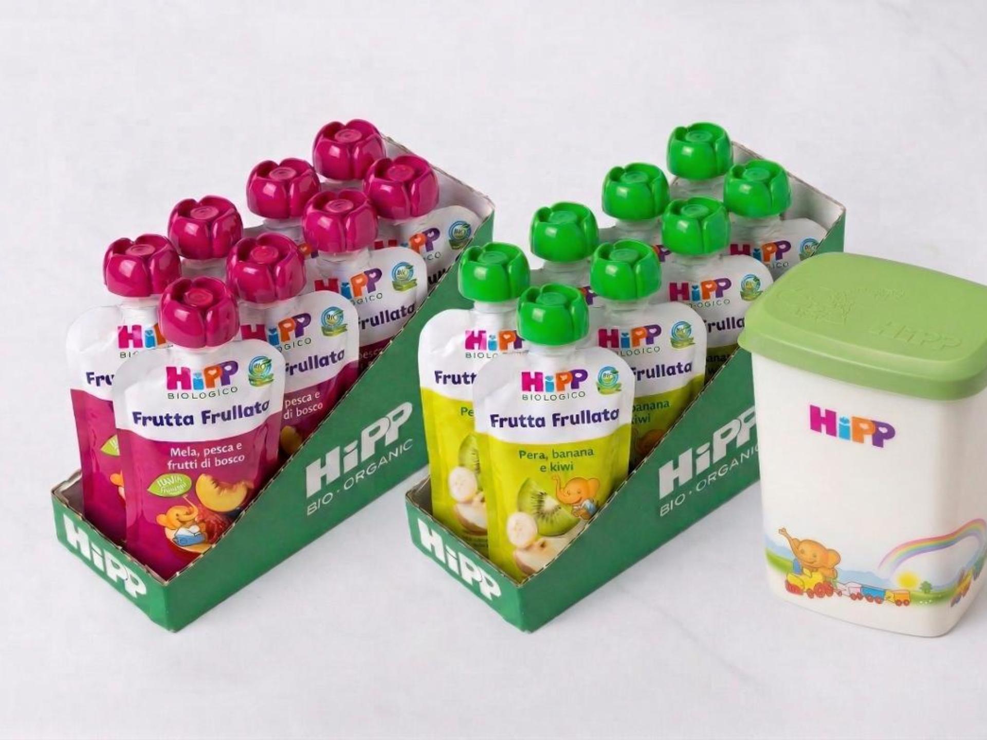 Frutta Frullata 8 mela, pesca, frutti di bosco e 8 Pera, banana, kiwi