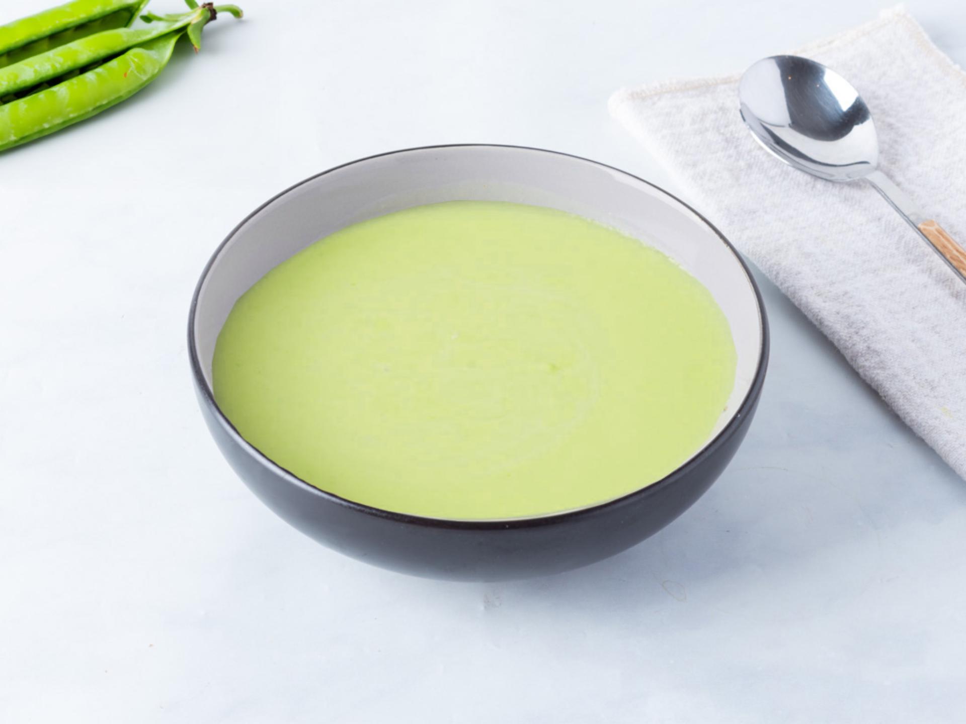 Crema di piselli e limone