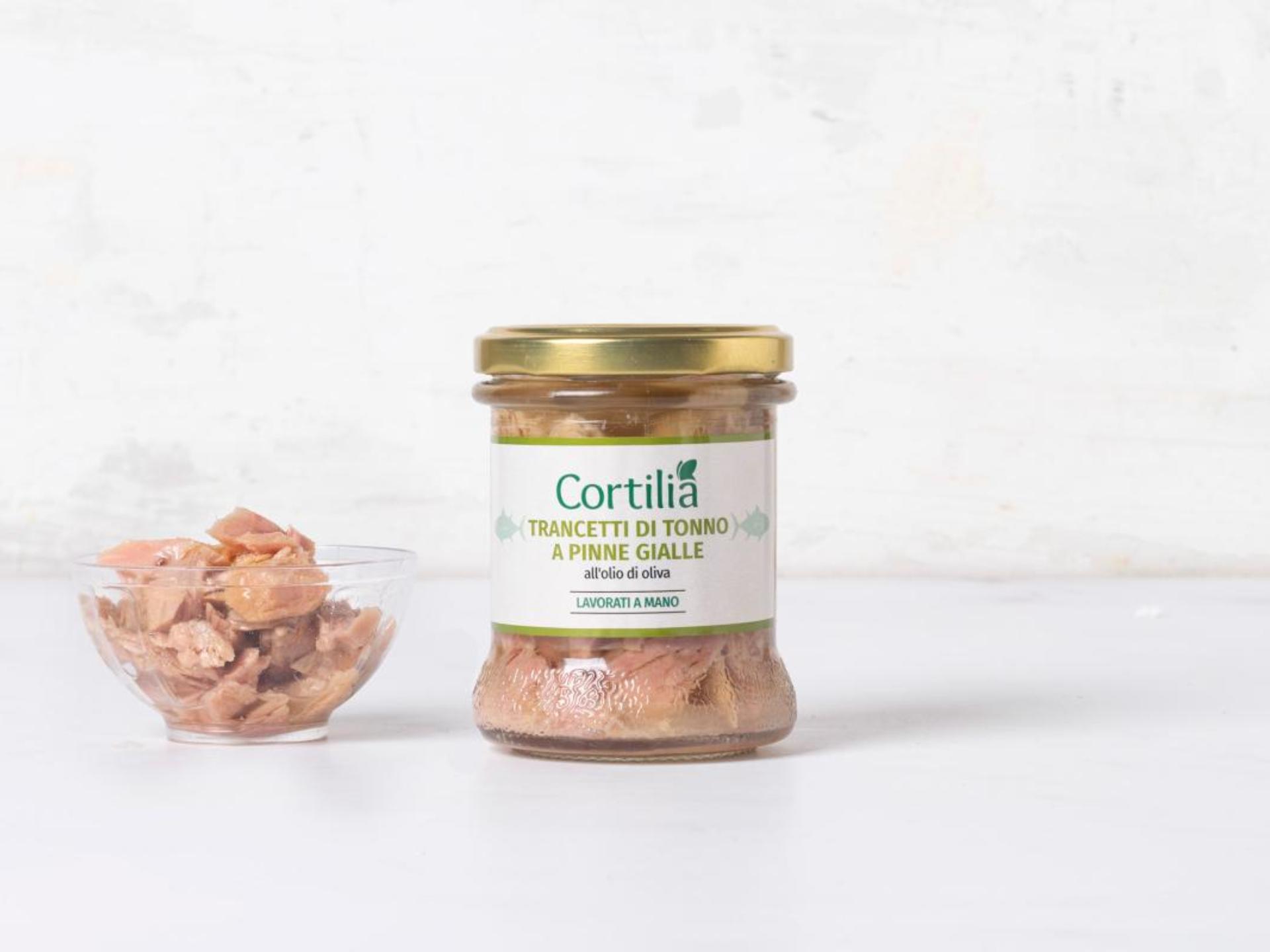 Trancetti di tonno pinna gialla sott'olio