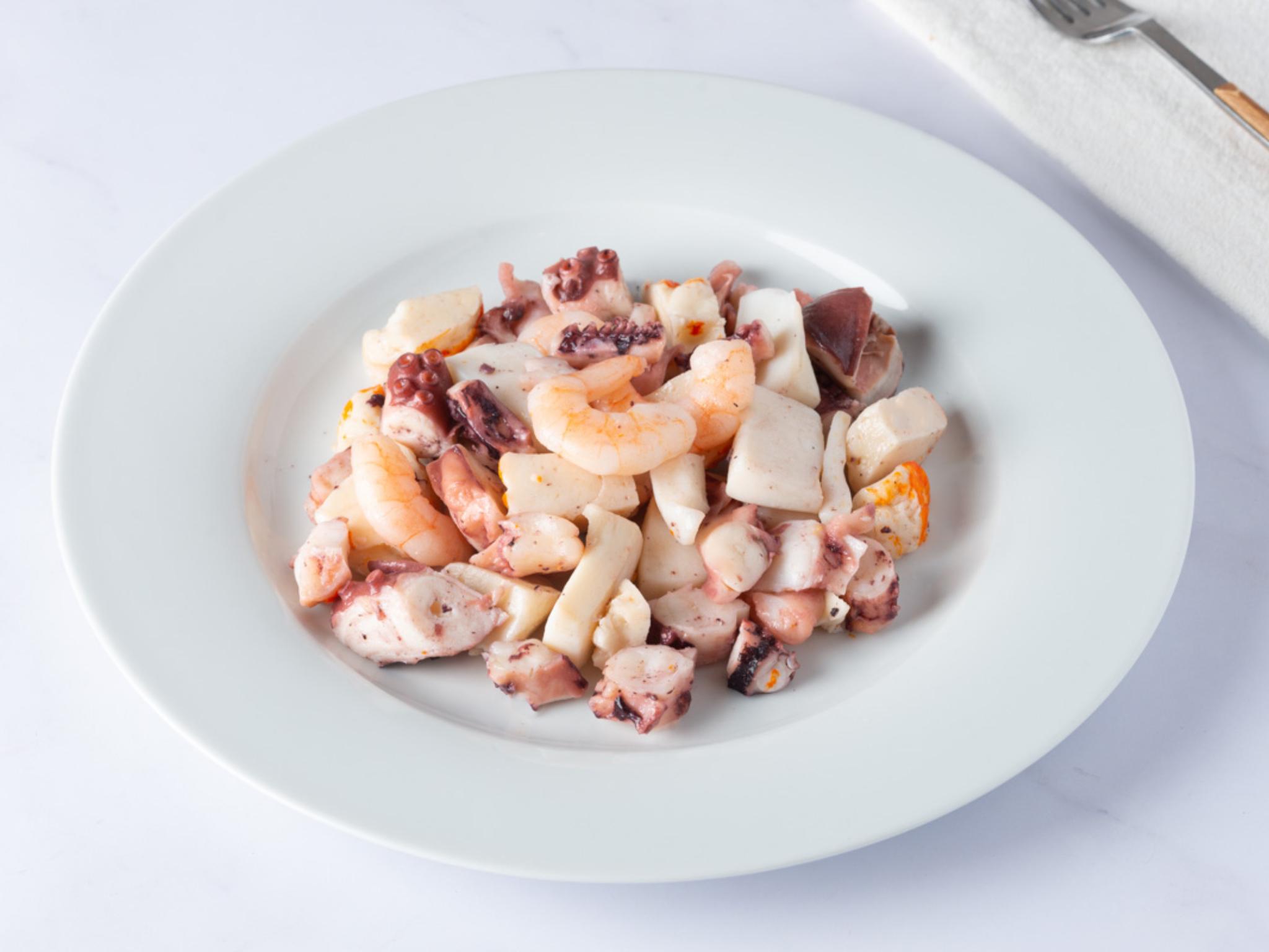 Insalata di mare al naturale