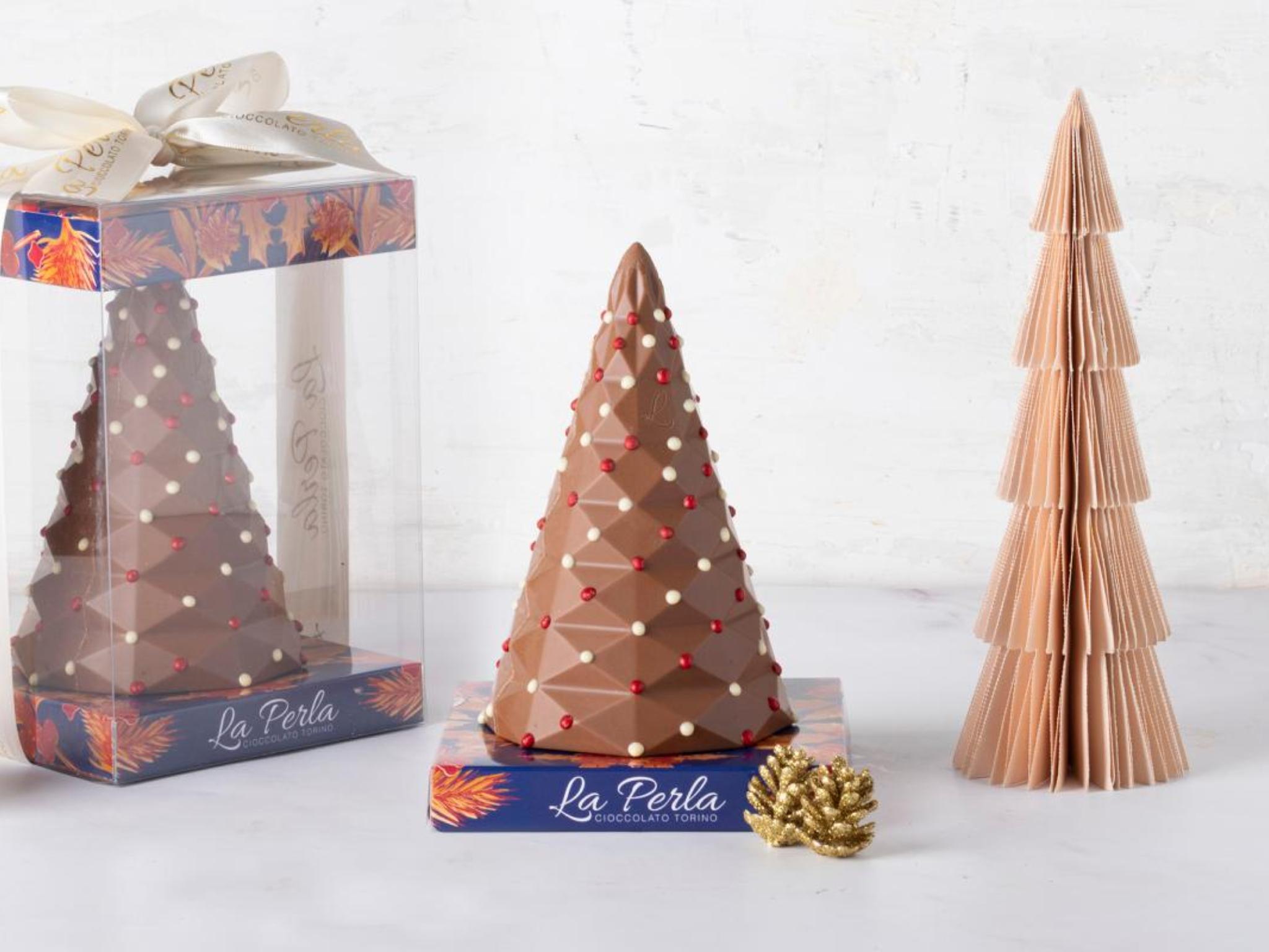 Albero di cioccolato al latte e mix di spezie