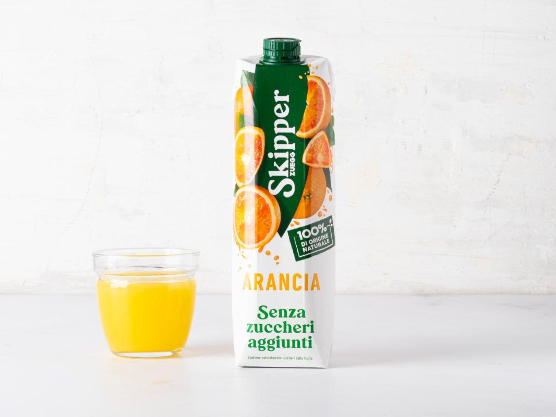 Bevanda arancia senza zuccheri aggiunti
