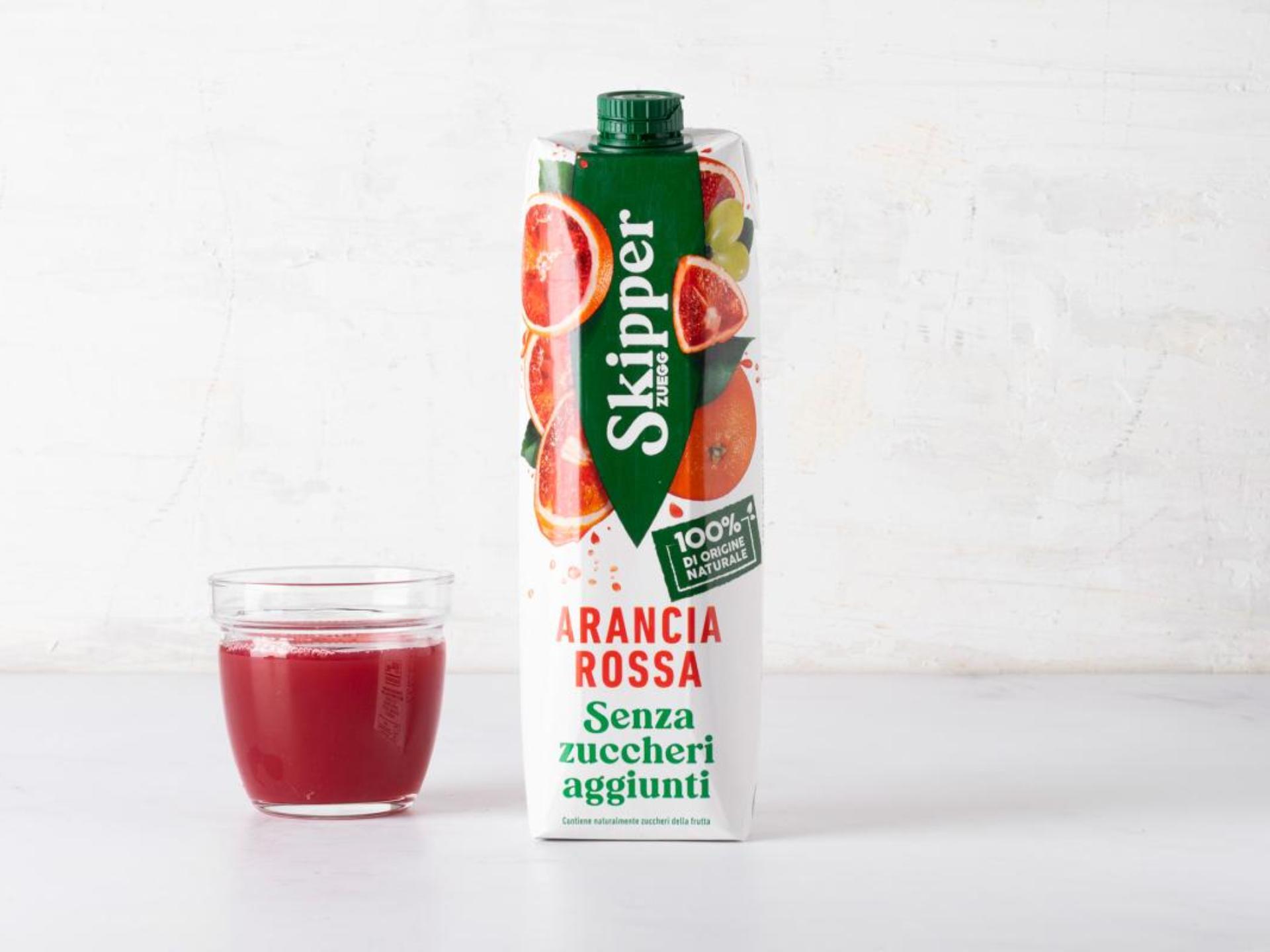Bevanda arancia rossa senza zuccheri aggiunti