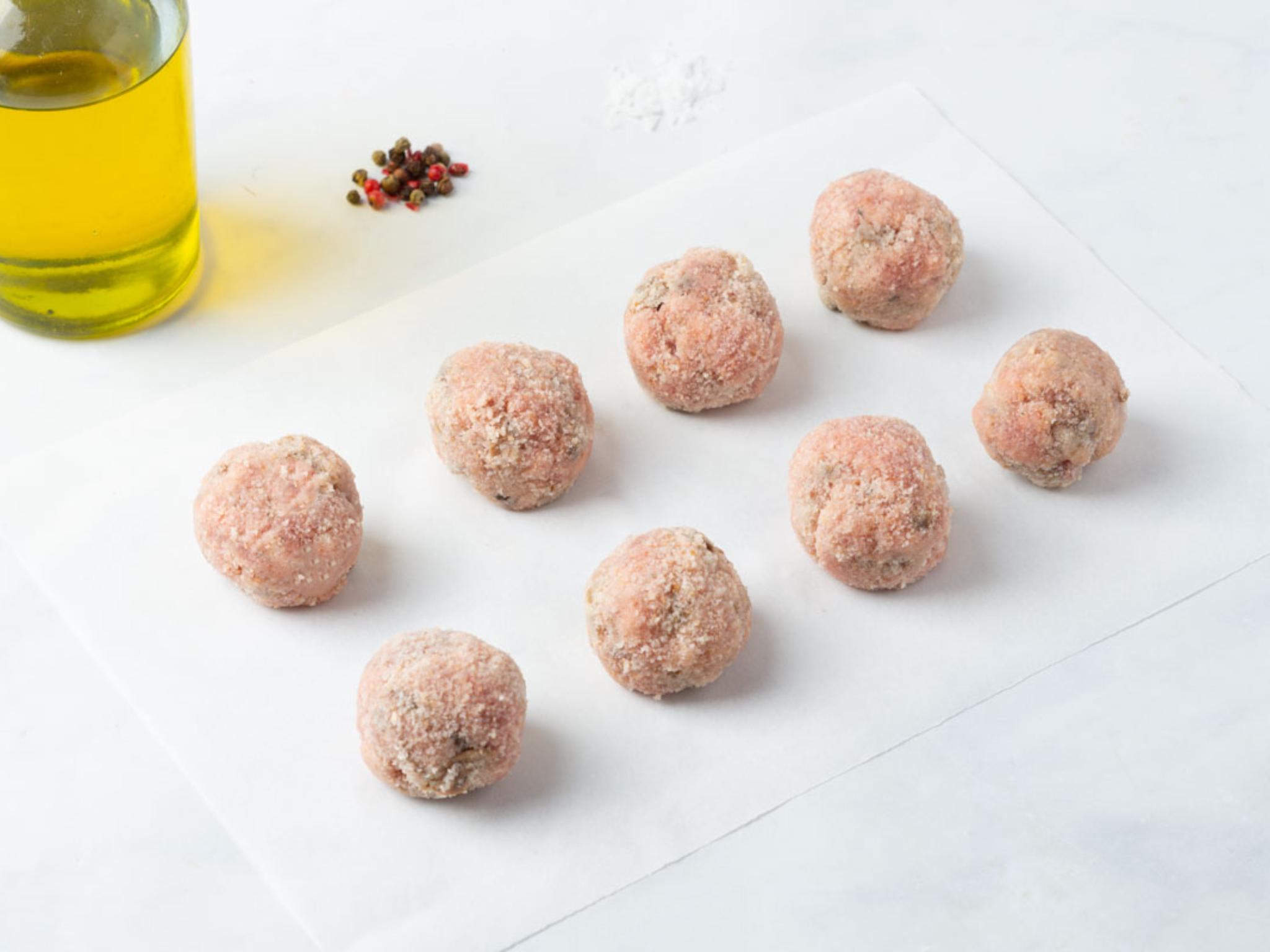 Polpette del bosco speck e funghi