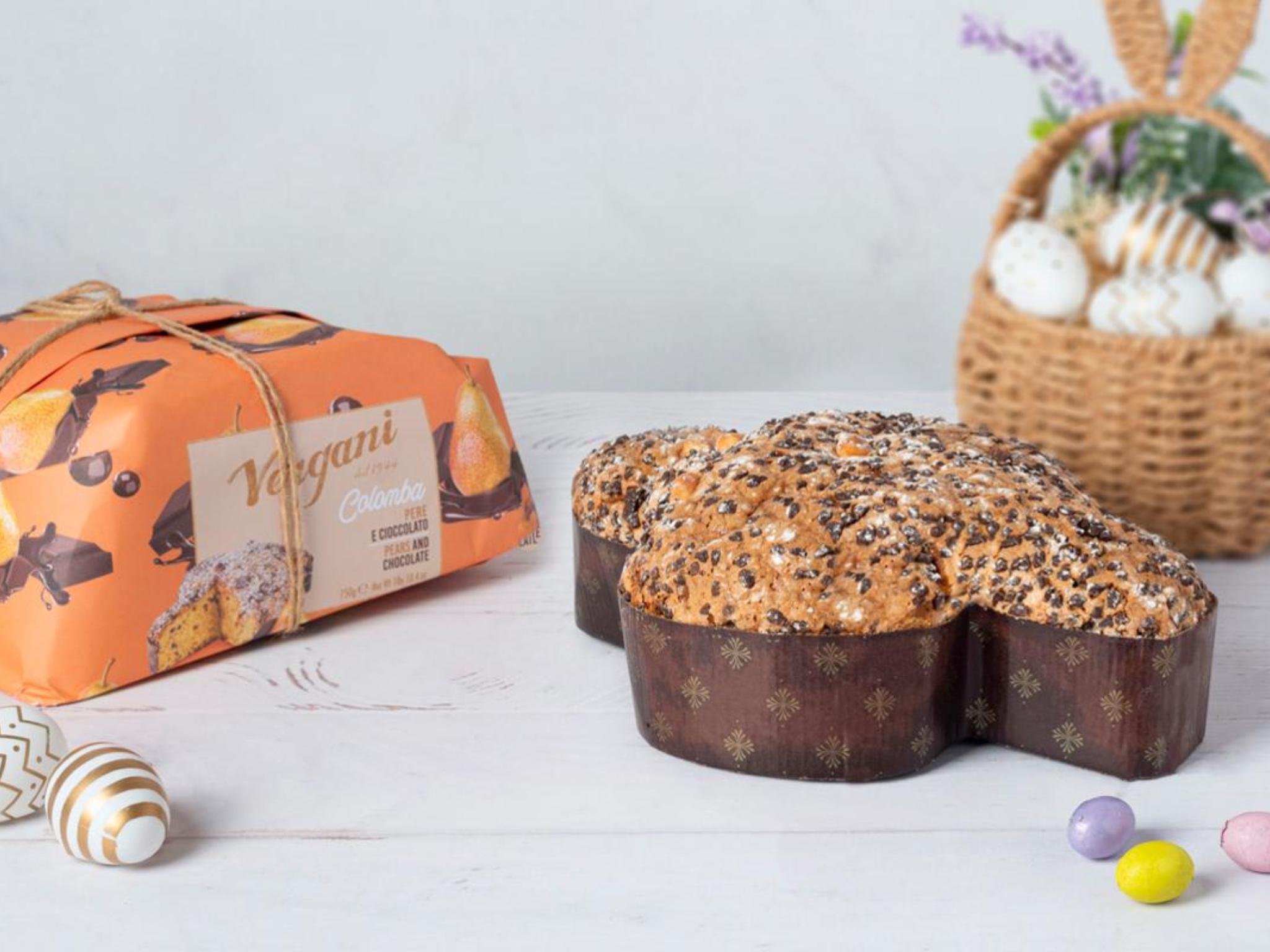 Colomba pere e cioccolato