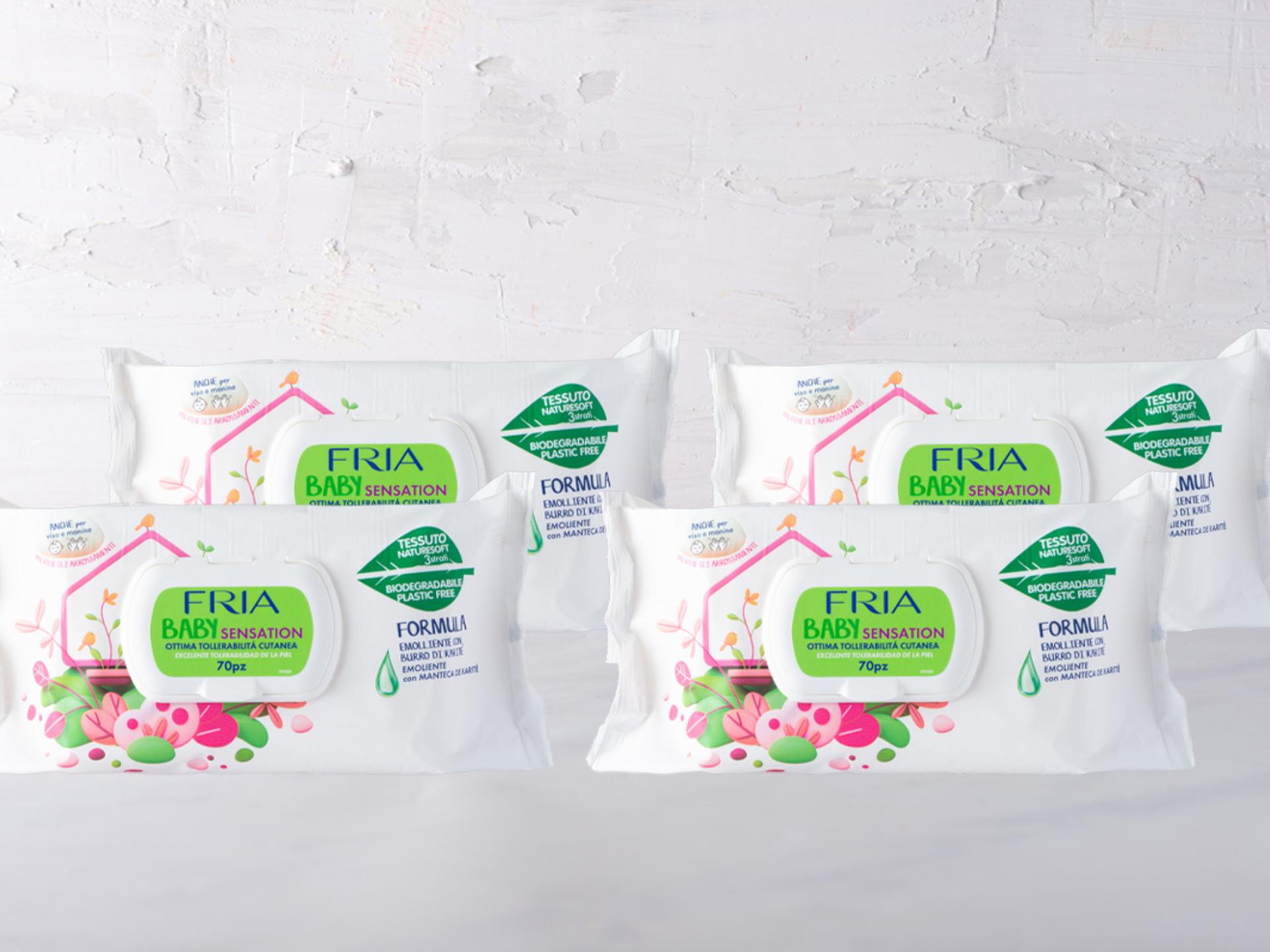 4 Salviettine bambino delicate