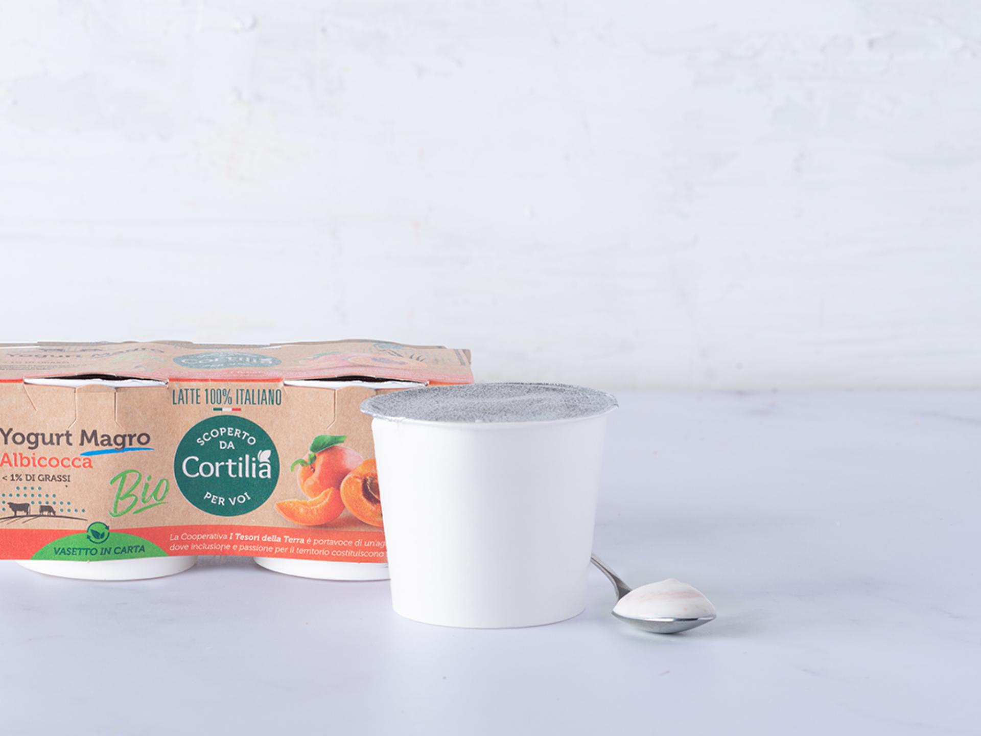 Yogurt magro all'albicocca BIO