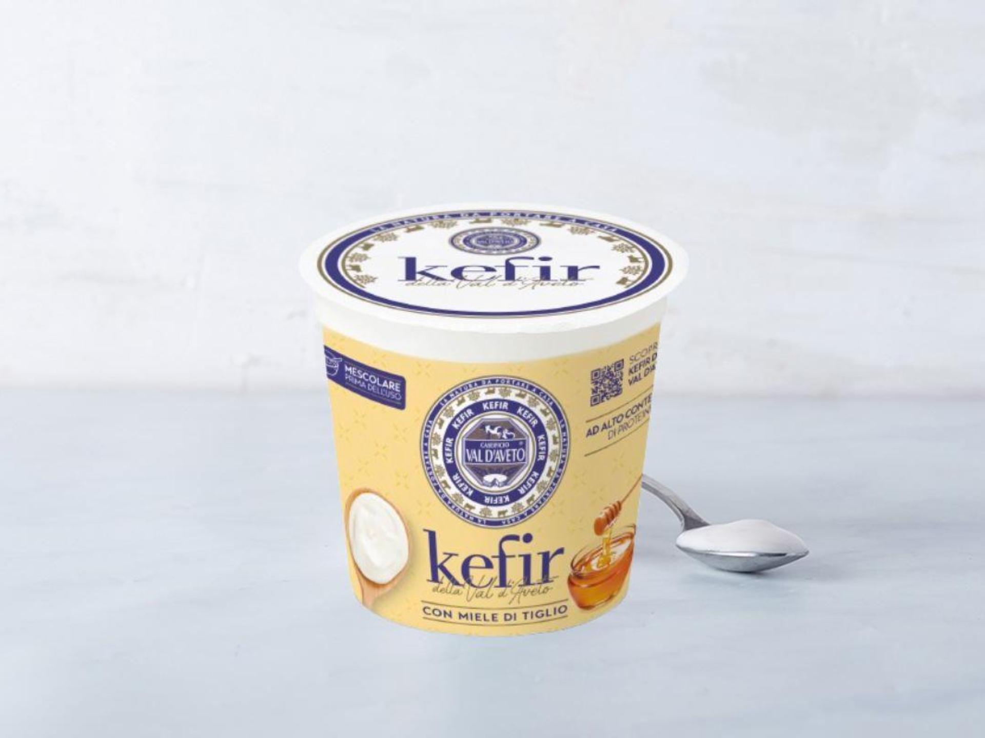 Kefir con miele di tiglio