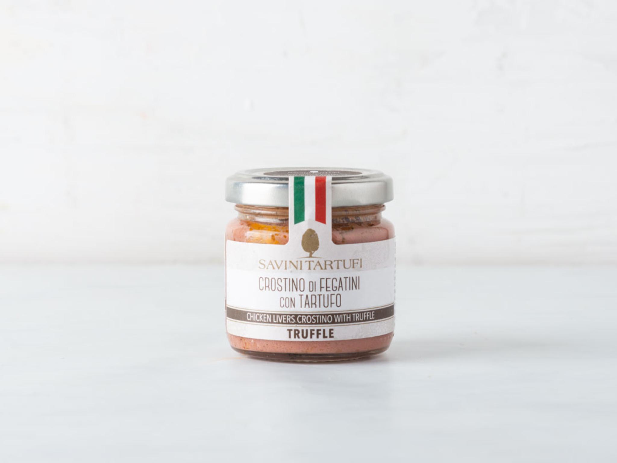 Crostino di fegatini con Tartufo