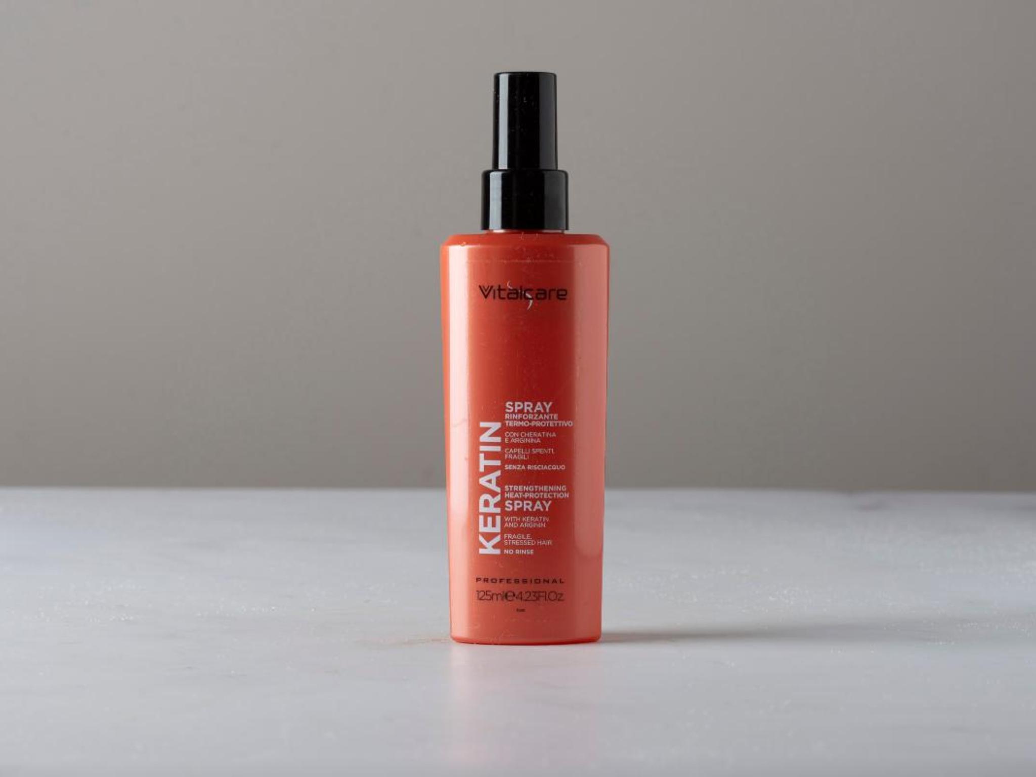 Keratin spray rinforzante termoprotettivo