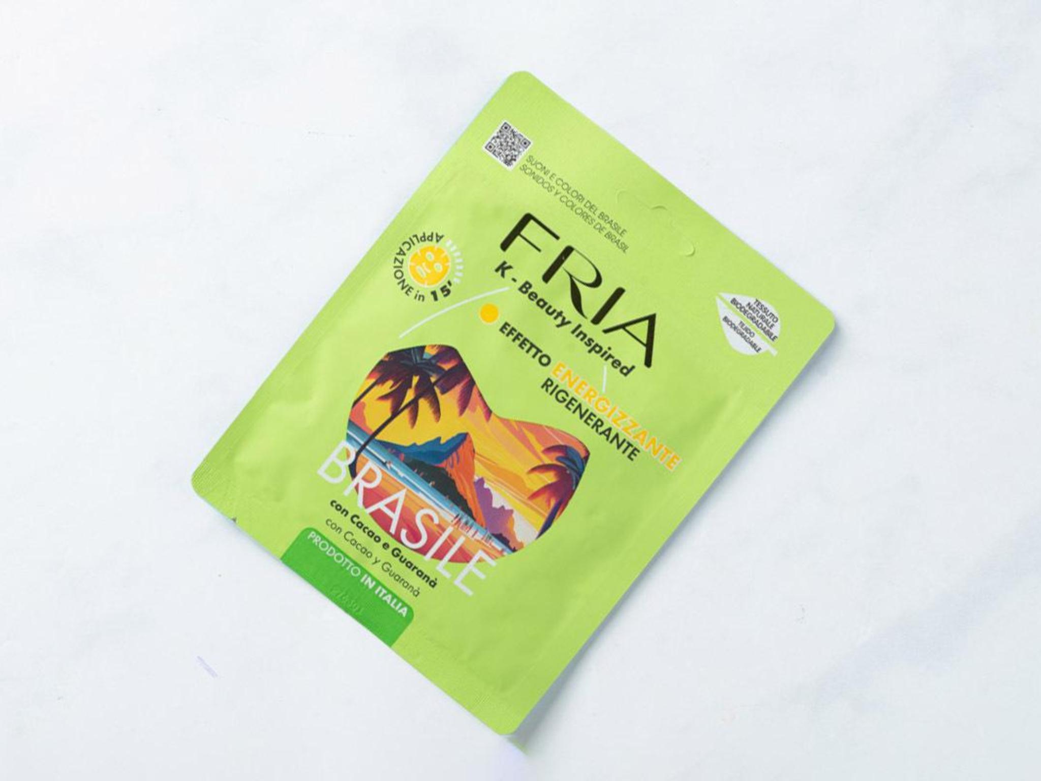 Maschera viso energizzante
