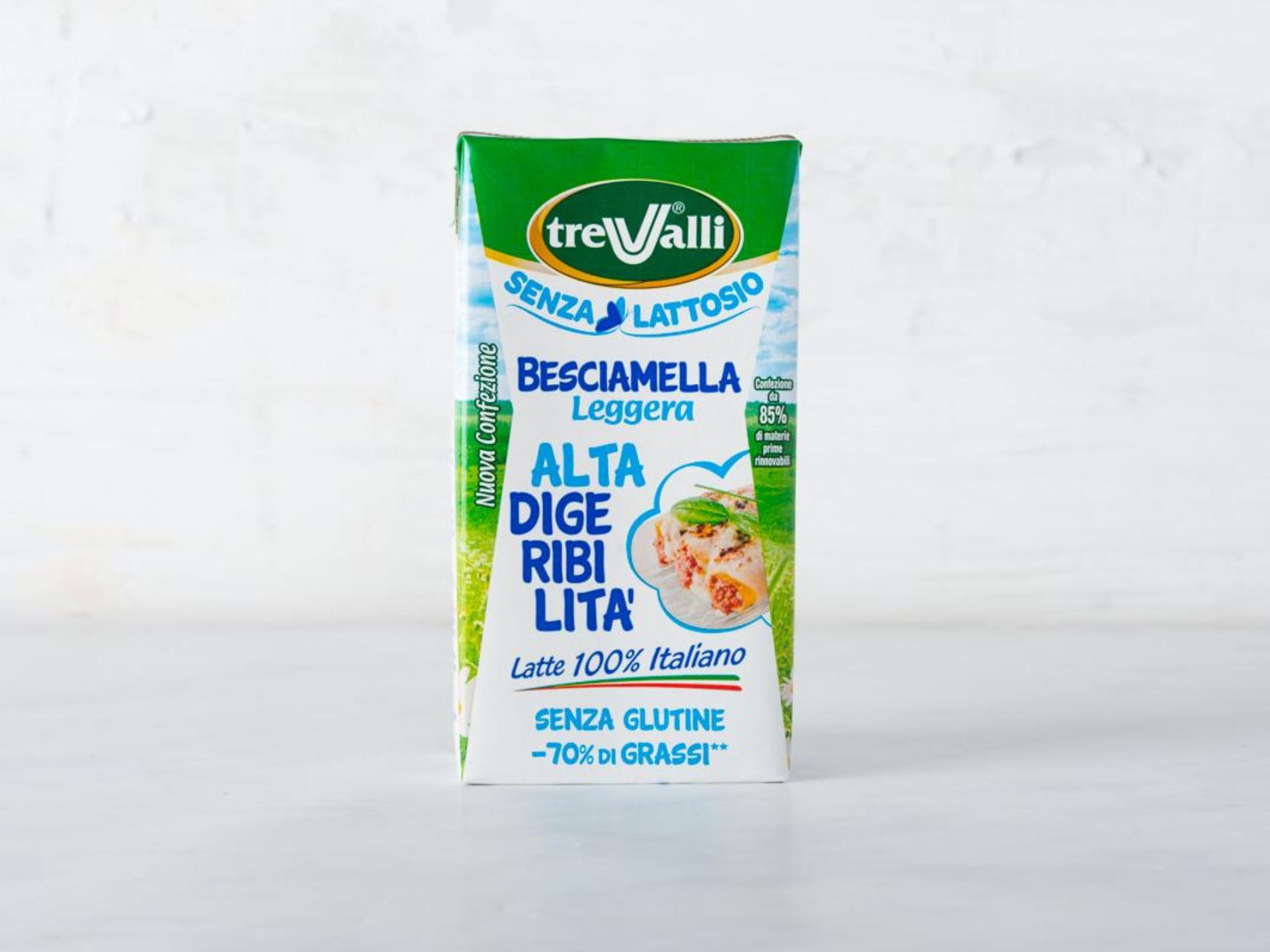 Besciamella senza lattosio UHT