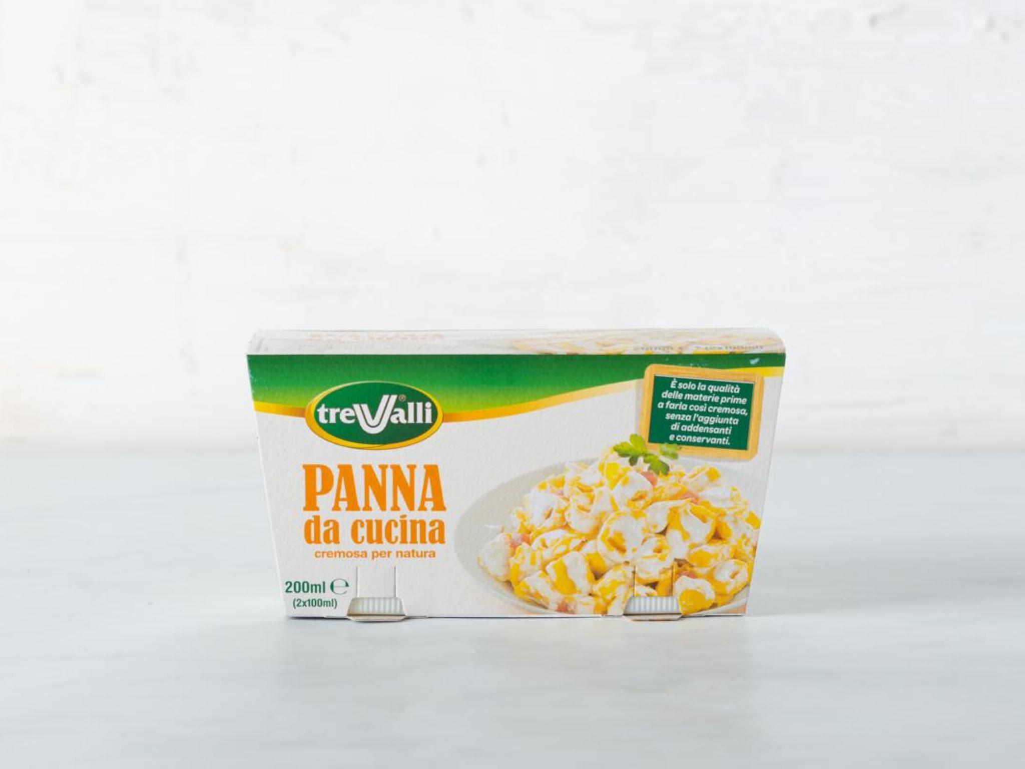 Panna da cucina UHT