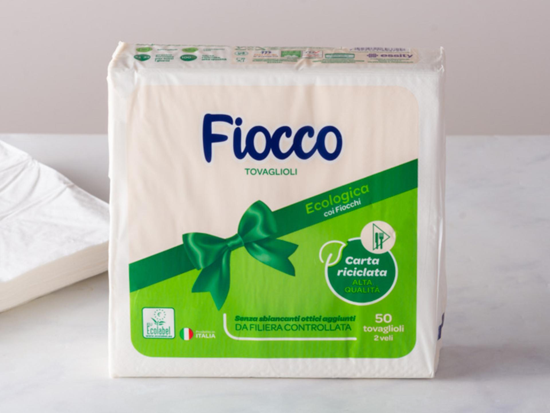 Tovaglioli 2 veli in carta riciclata