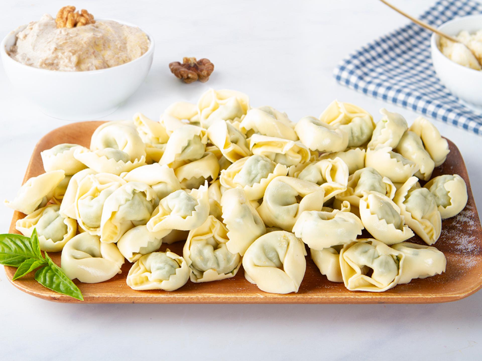 Pansoti con ricotta e spinaci