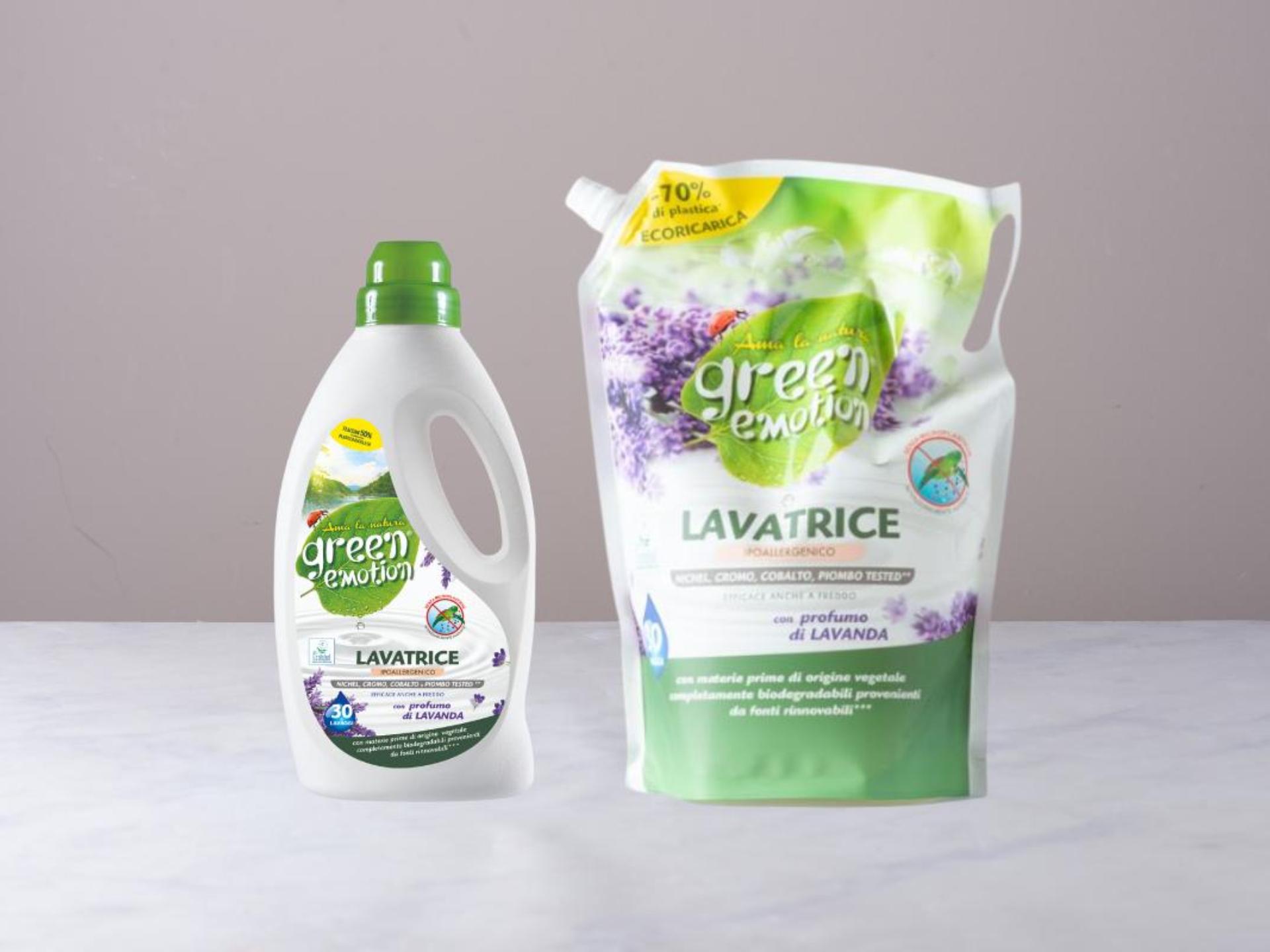 Scorta detersivo bucato alla lavanda